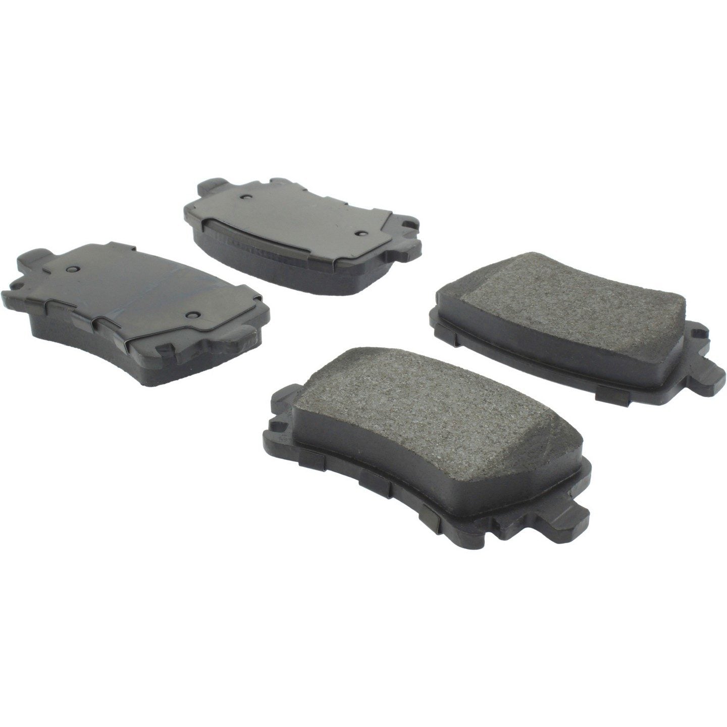 Stoptech PosiQuiet 11-13 Audi A3 / Volkswagen Golf/Eos Rear Semi-Metallic Brake Pads 104.11080