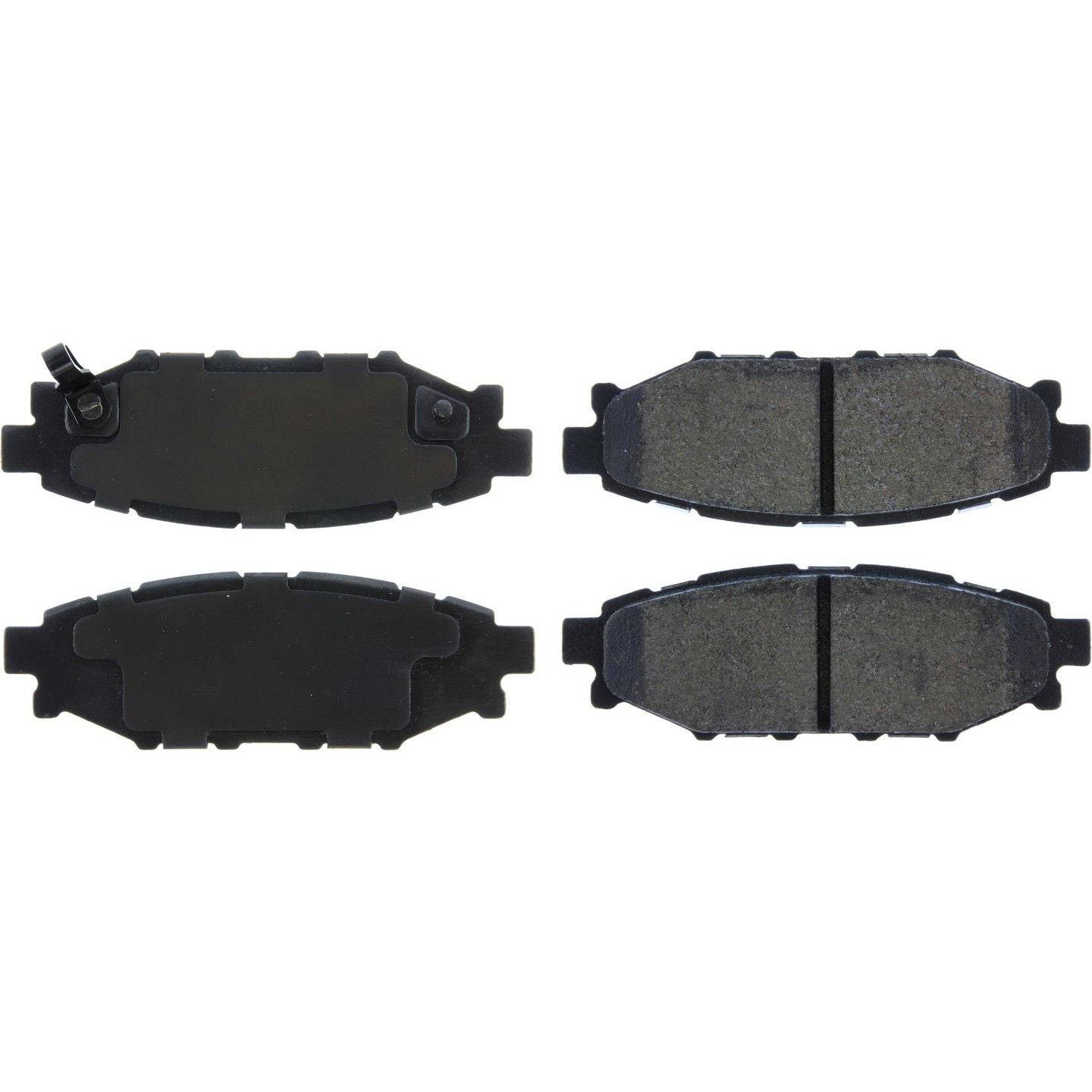 Stoptech PosiQuiet 08-10 WRX Semi-Metallic Deluxe Plus Rear Brake Brake Pads 104.11140