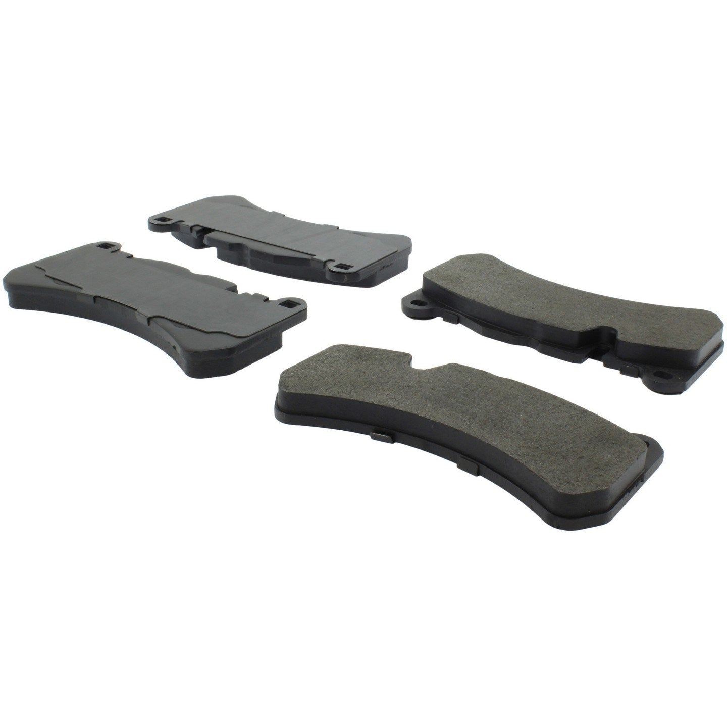 Stoptech PosiQuiet 05-11 Mercedes SLK55 AMG Premium Semi-Metallic Front Brake Pads 104.11160