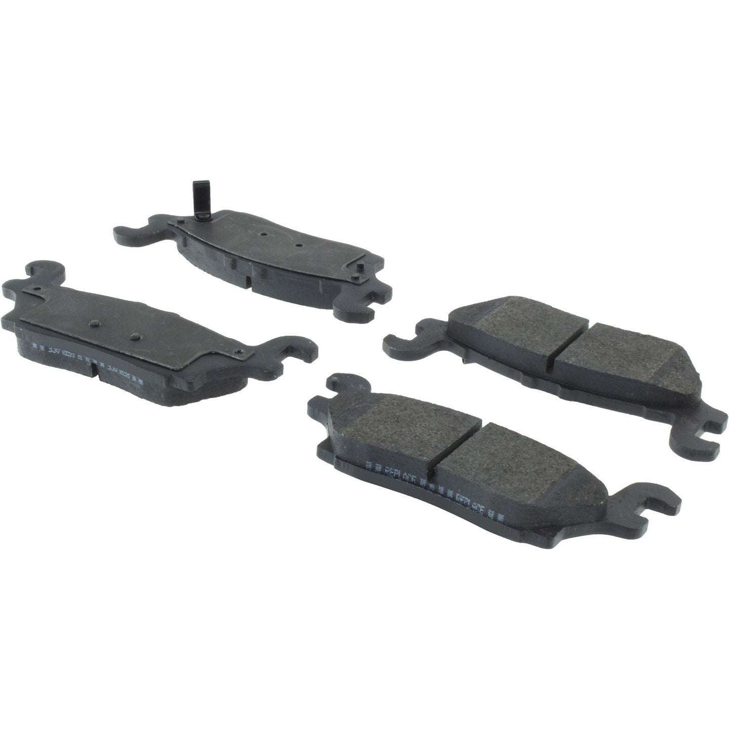 Stoptech PosiQuiet 06-08 Hummer H3 Semi-Metallic Rear Brake Pads 104.11200