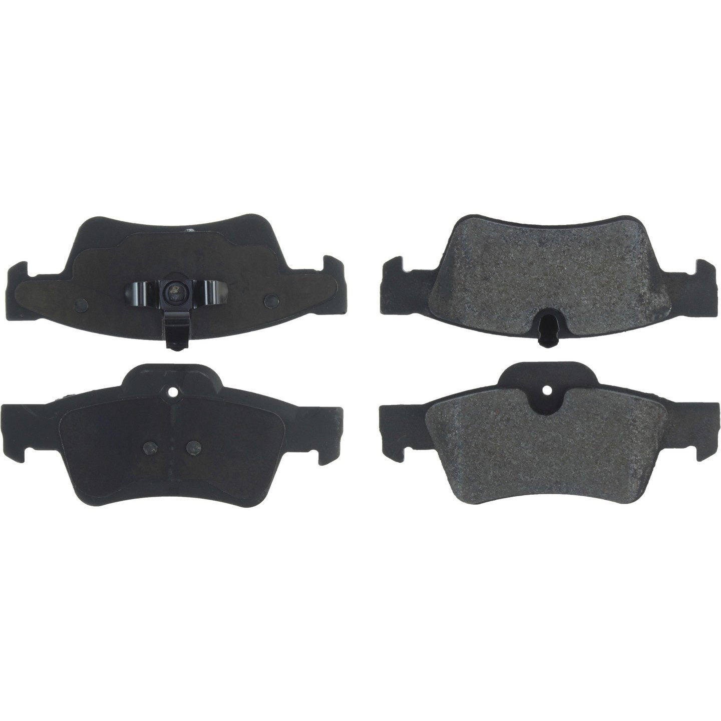 Stoptech PosiQuiet 05-13 Mercedes Benz G/R/M Class Semi-Metallic Rear Brake Pads 104.11220