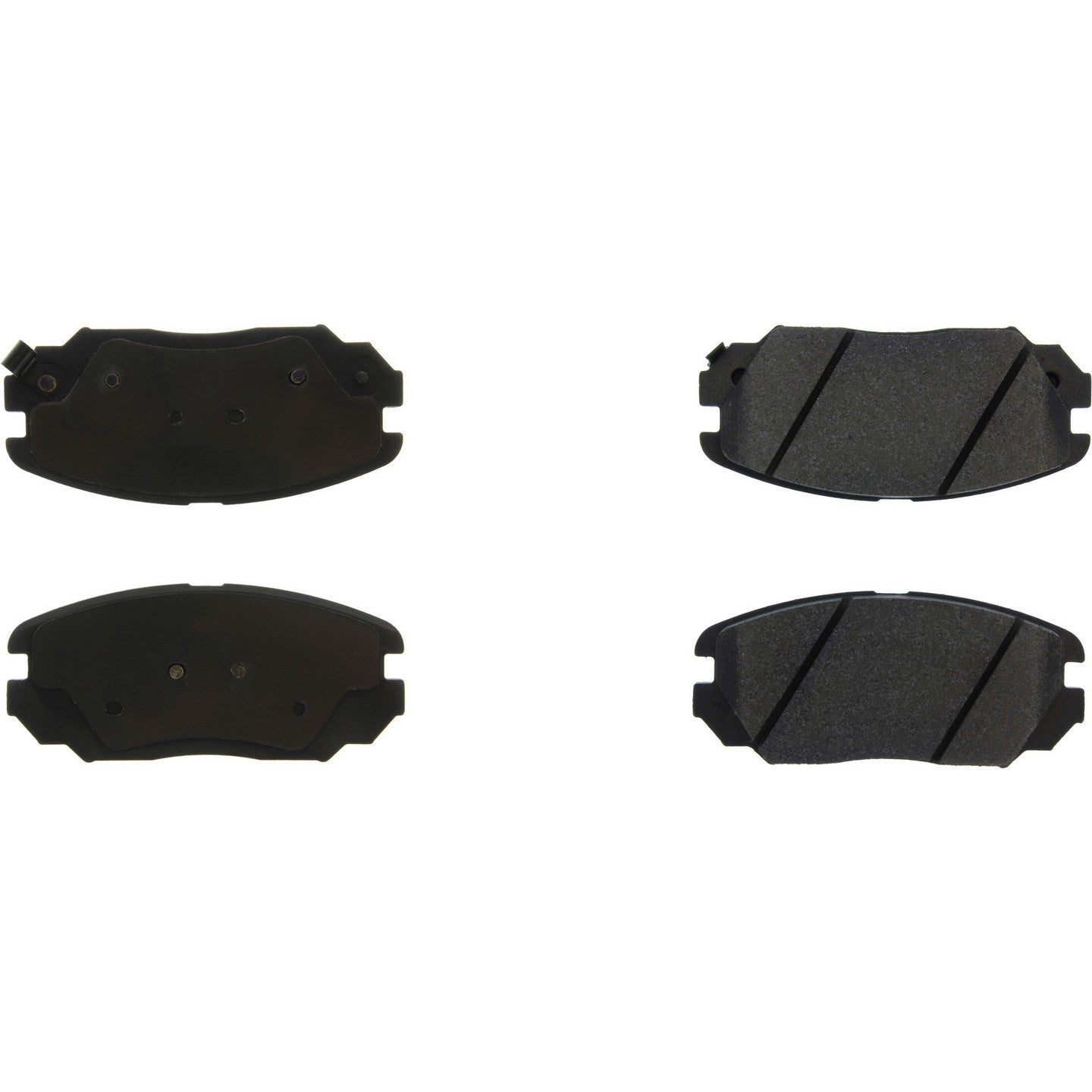 Stoptech Centric 05-09 Hyundai Sonata Posi-Quiet Semi-Metallic Brake Pads w/Hardware - Front 104.11250