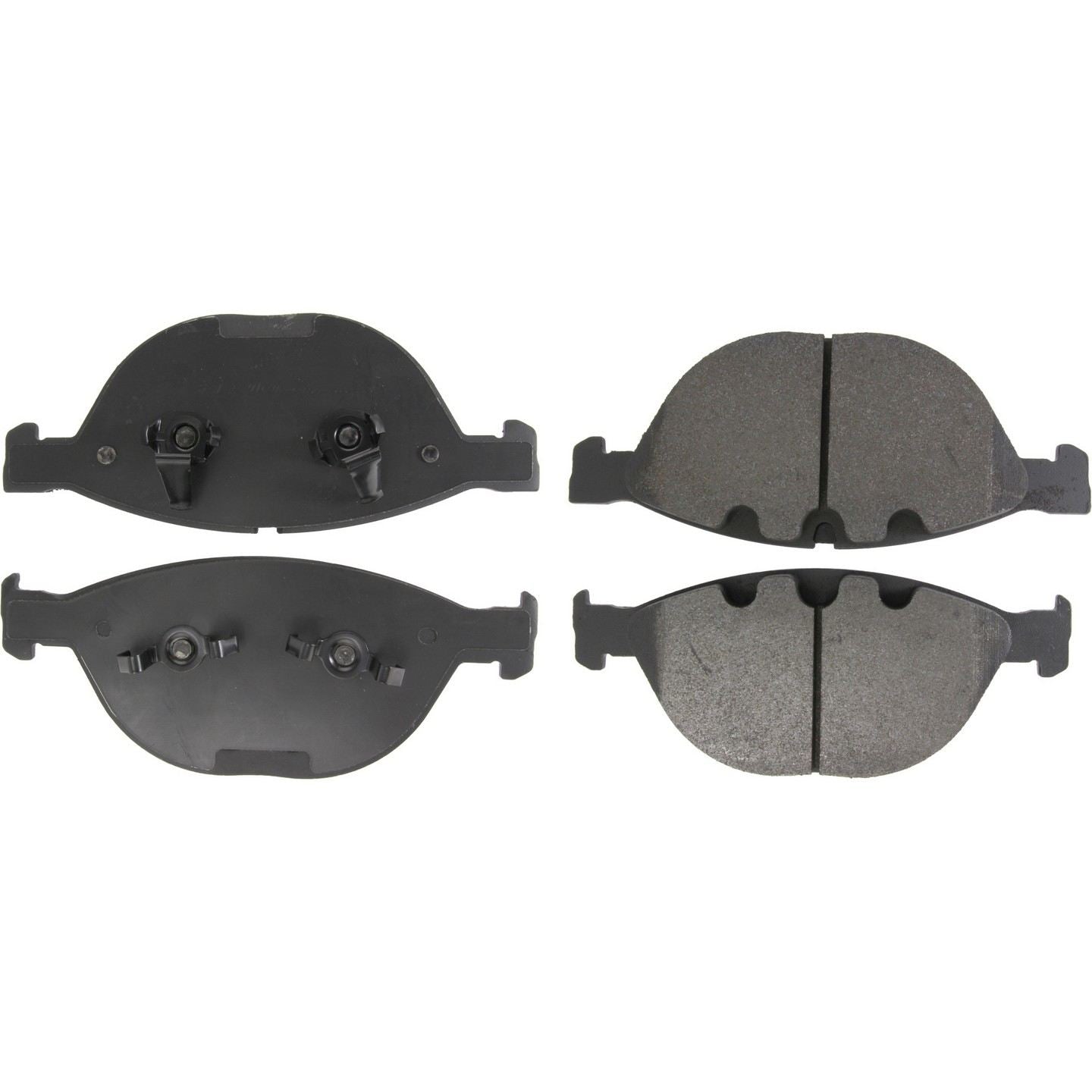 Stoptech PosiQuiet 06-09 BMW M5 E60 / 07-09 M6 E63/E63 Deluxe Plus Front Brake Brake Pads 104.11510