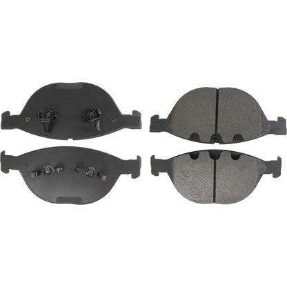 Stoptech PosiQuiet 06-09 BMW M5 E60 / 07-09 M6 E63/E63 Deluxe Plus Front Brake Brake Pads 104.11510