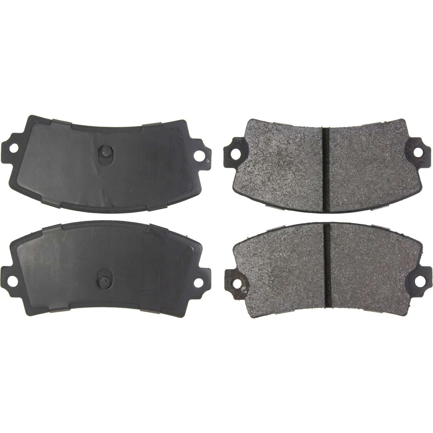 Posi Quiet Semi-Metallic Brake Pads  top view frsport 104.11630