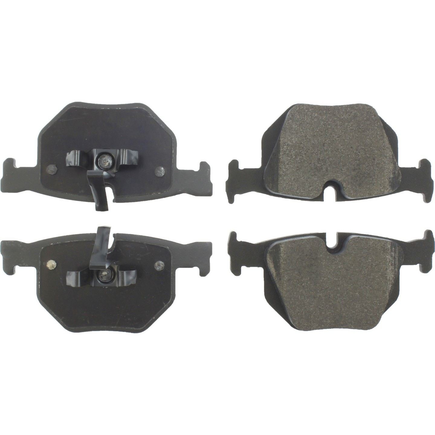 Stoptech PosiQuiet 06-08 BMW 330i/330xi/335i/335xi Rear Semi-Metallic Brake Pads 104.11700