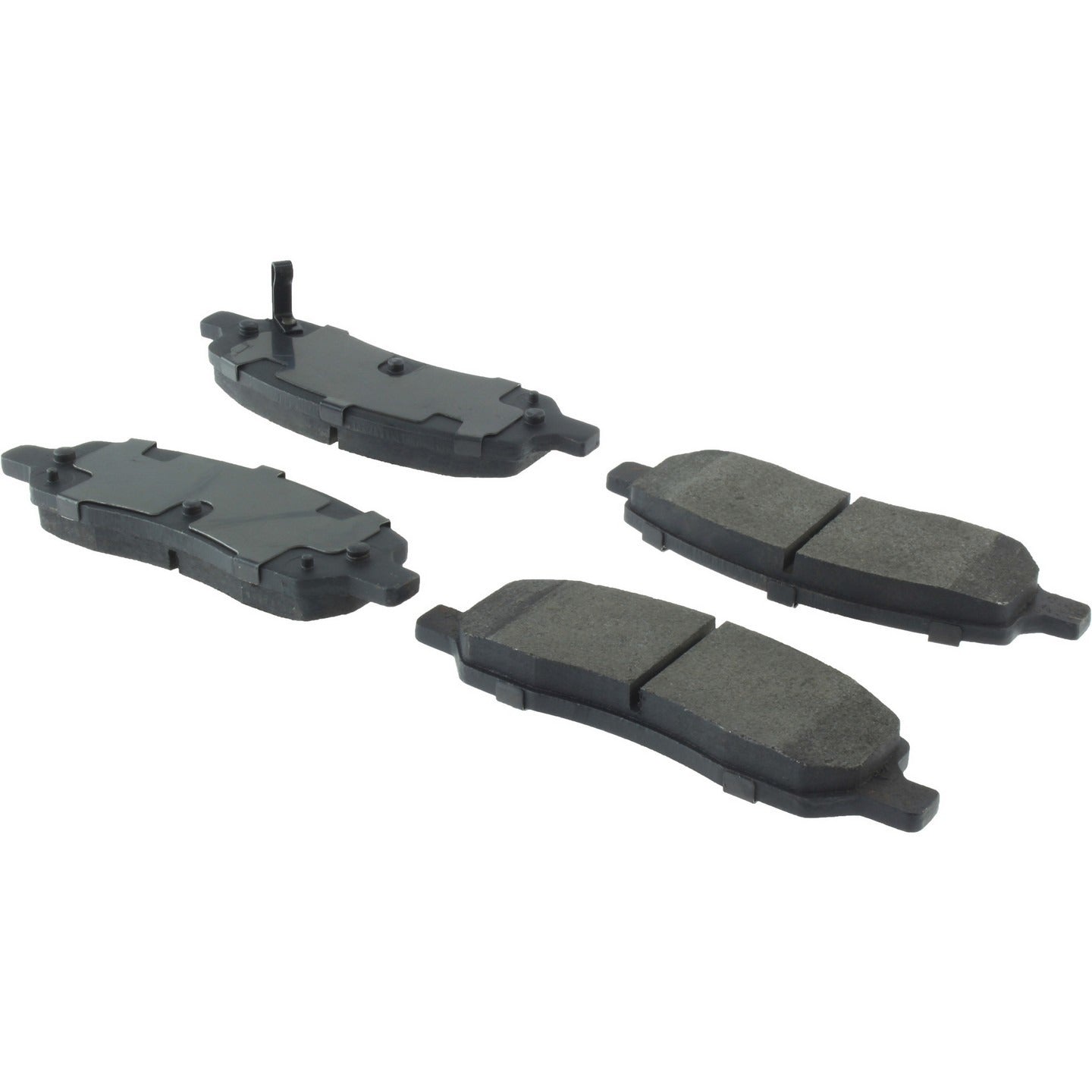 Stoptech Centric Posi-Quiet Semi-Metallic Brake Pads w/Hardware - Rear 104.11720