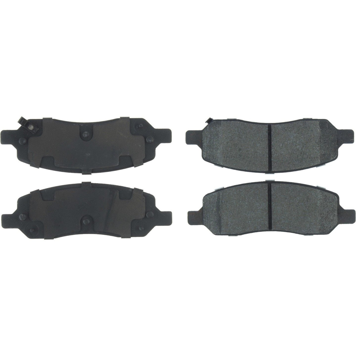 Stoptech Centric Posi-Quiet Semi-Metallic Brake Pads w/Hardware - Rear 104.11720