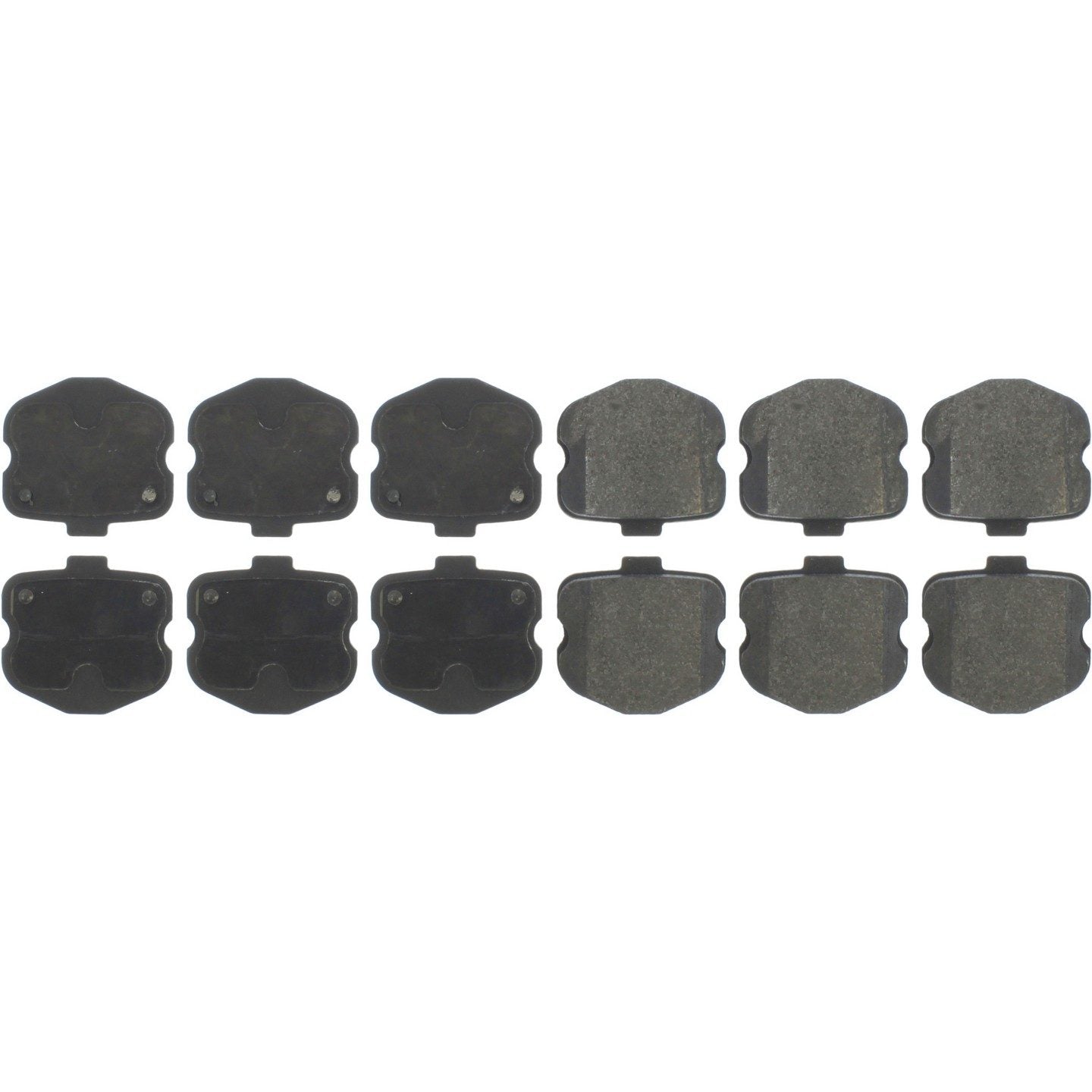 Stoptech PosiQuiet GM Semi Metallic Front Brake Pads 104.11850