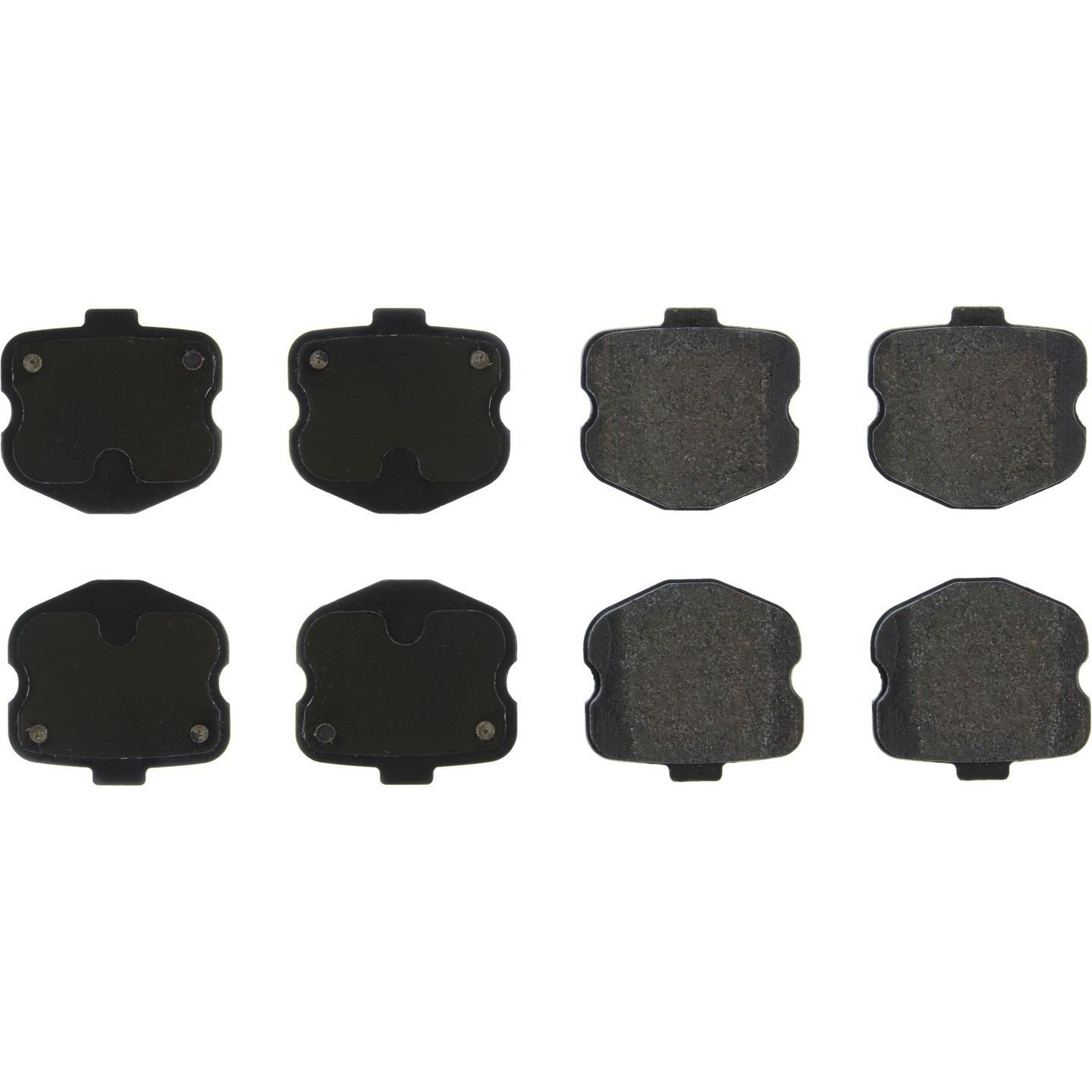 Stoptech PosiQuiet GM Semi Metallic Rear Brake Pads 104.11851