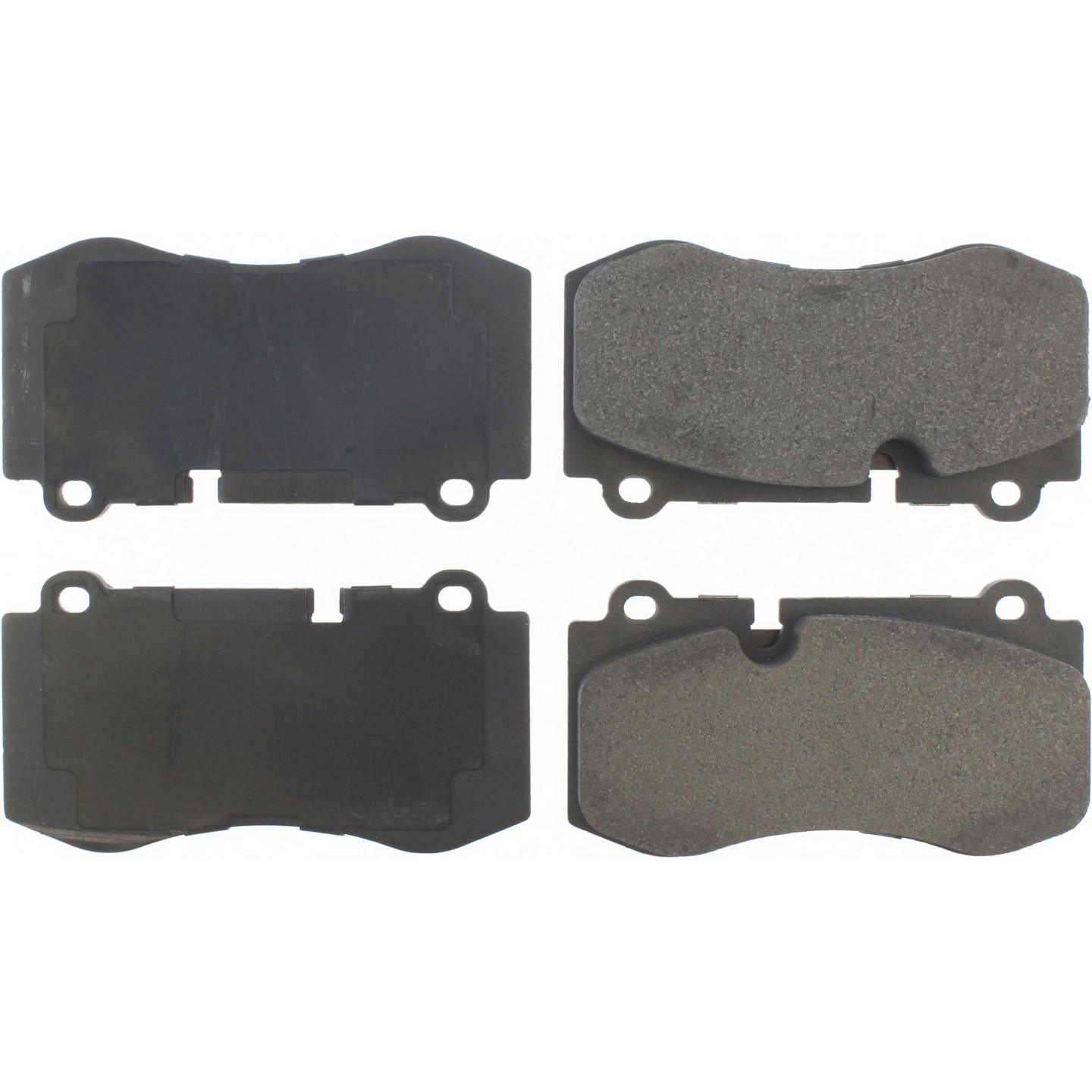 Stoptech PosiQuiet Mercedes-Benz Semi Metallic Front Brake Pad 104.12230