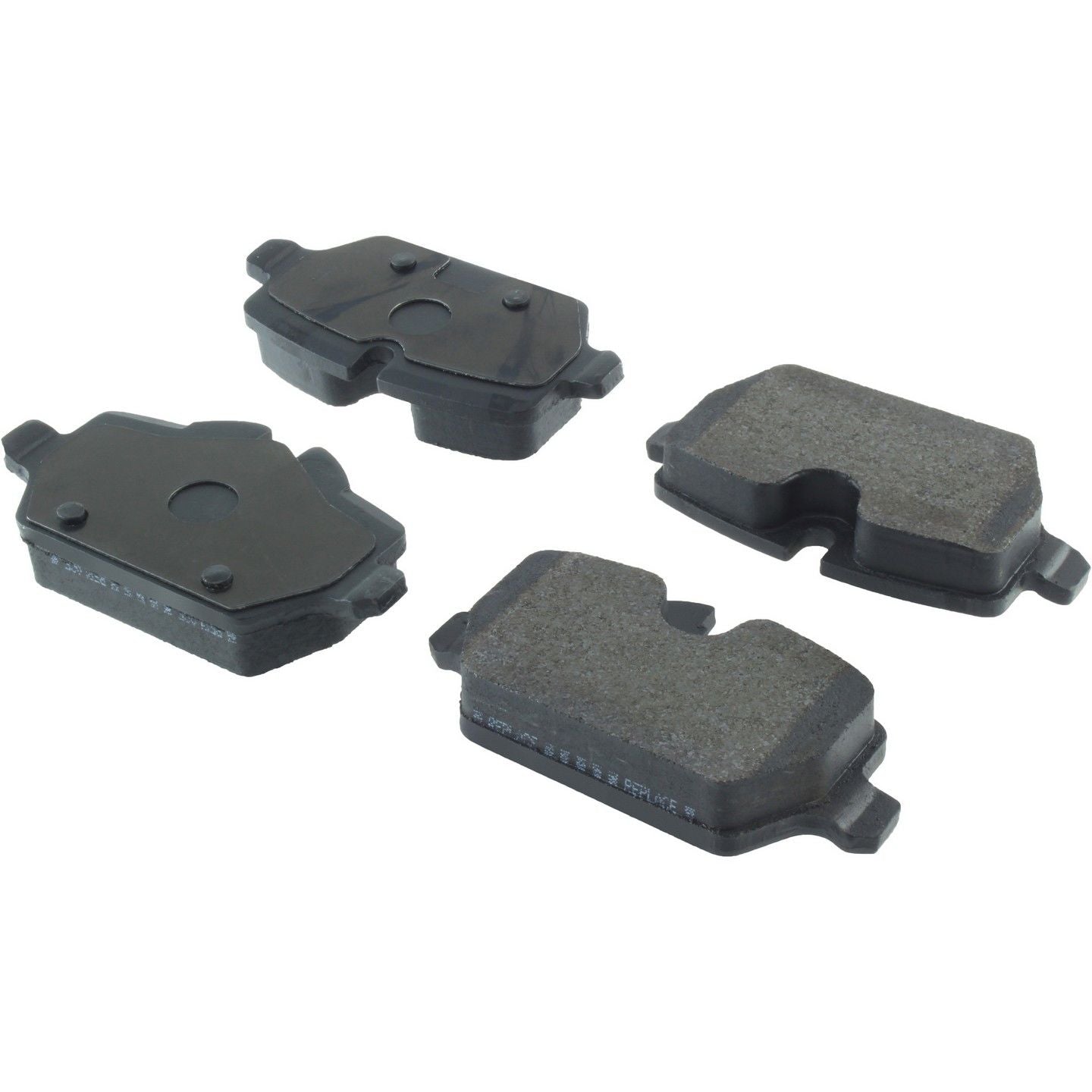 Stoptech Centric Posi-Quiet Semi-Metallic Brake Pads w/Hardware - Rear 104.12260