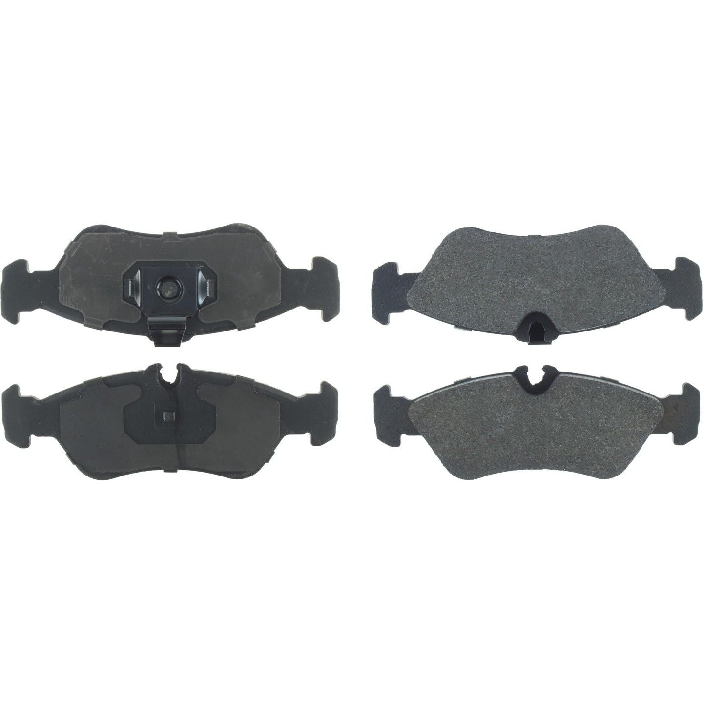 Stoptech Centric Posi-Quiet Semi-Metallic Brake Pads w/Hardware - Rear 104.12290