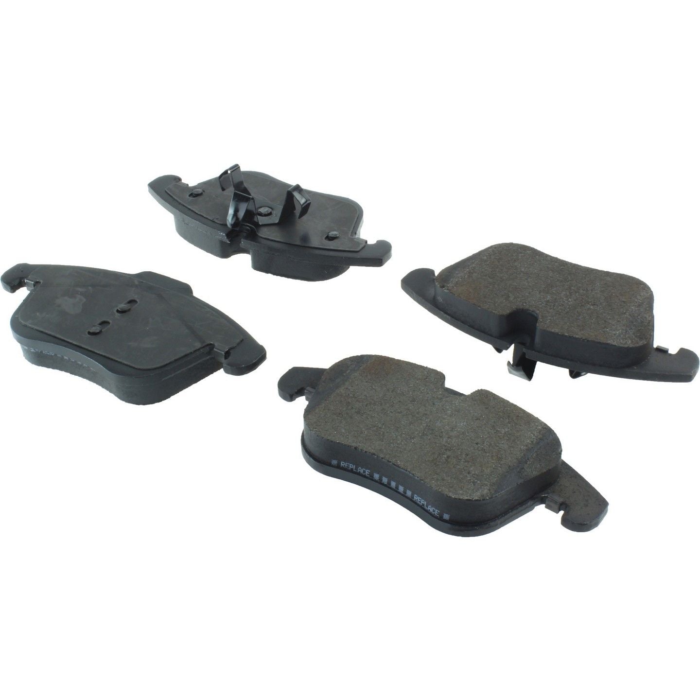 Stoptech PosiQuiet 12-13 Volvo S80 FWD Semi Metallic Front Brake Pad 104.12410