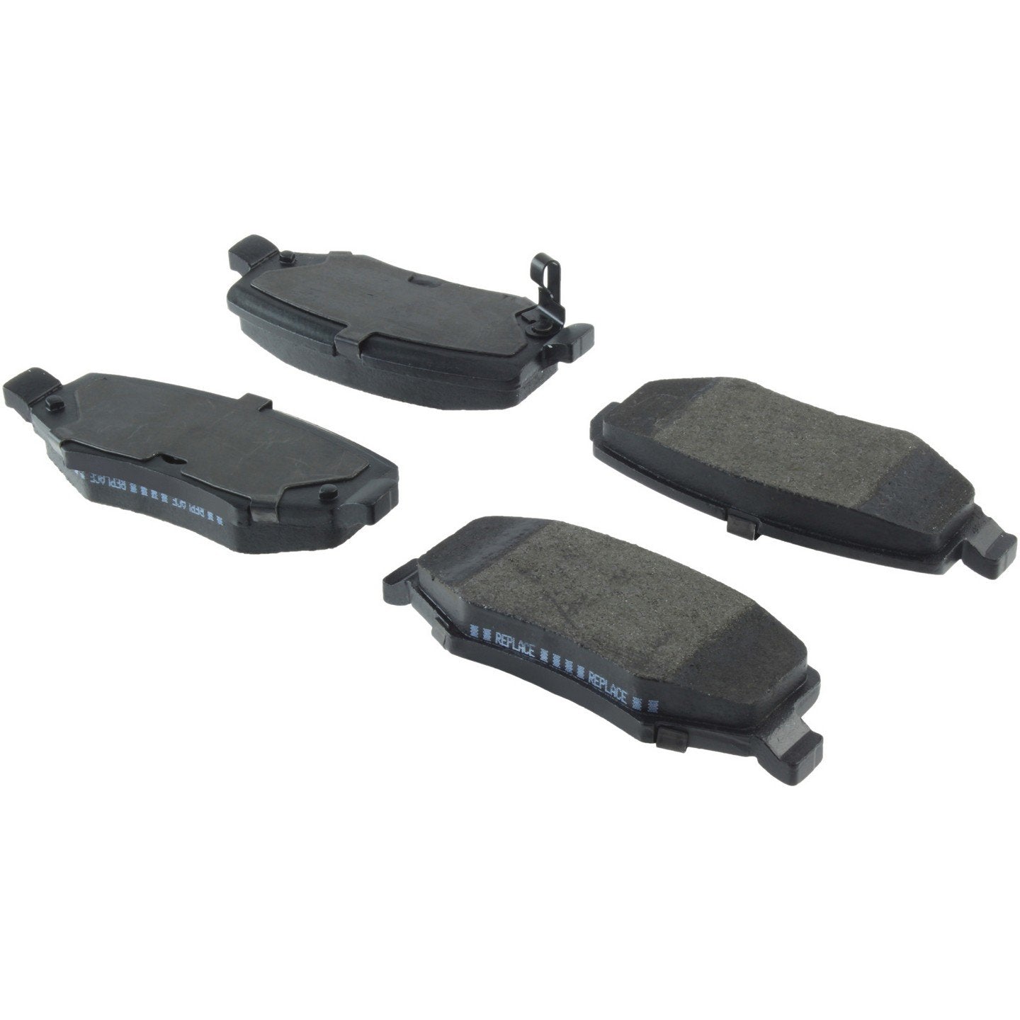 Stoptech PosiQuiet 07-17 Jeep Wrangler Premium Semi-Metallic Rear Brake Pads 104.12740