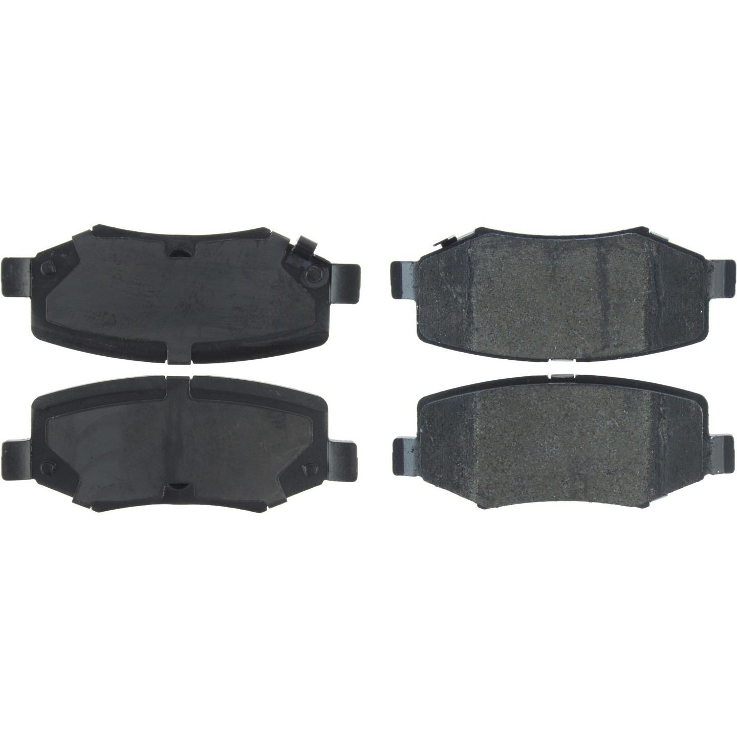 Stoptech PosiQuiet 07-17 Jeep Wrangler Premium Semi-Metallic Rear Brake Pads 104.12740