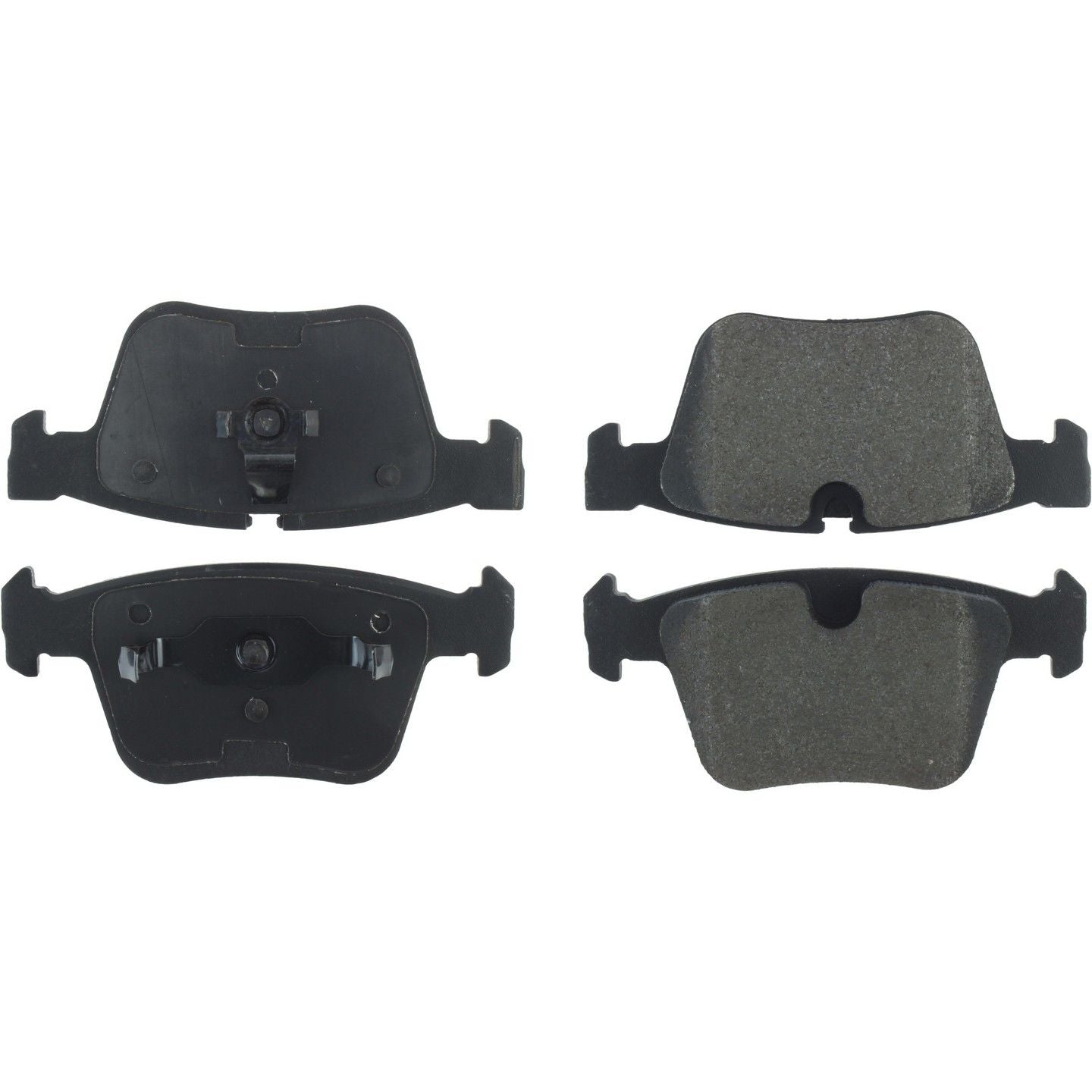 Stoptech PosiQuiet 08-10 Mercedes Benz CL63 AMG / CL65 AMG Rear Semi-Metallic Brake Pads 104.12900