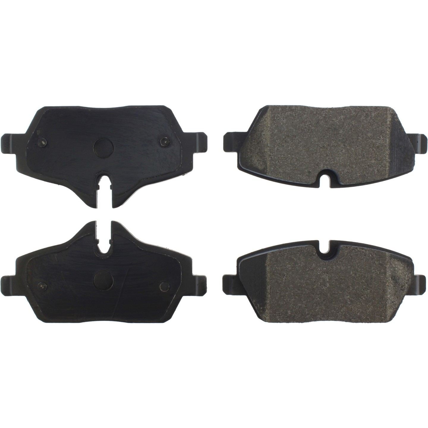 Stoptech PosiQuiet 07-09 Mini Cooper Coupe (Exc S) Semi-Metallic Front Brake Pads 104.13080