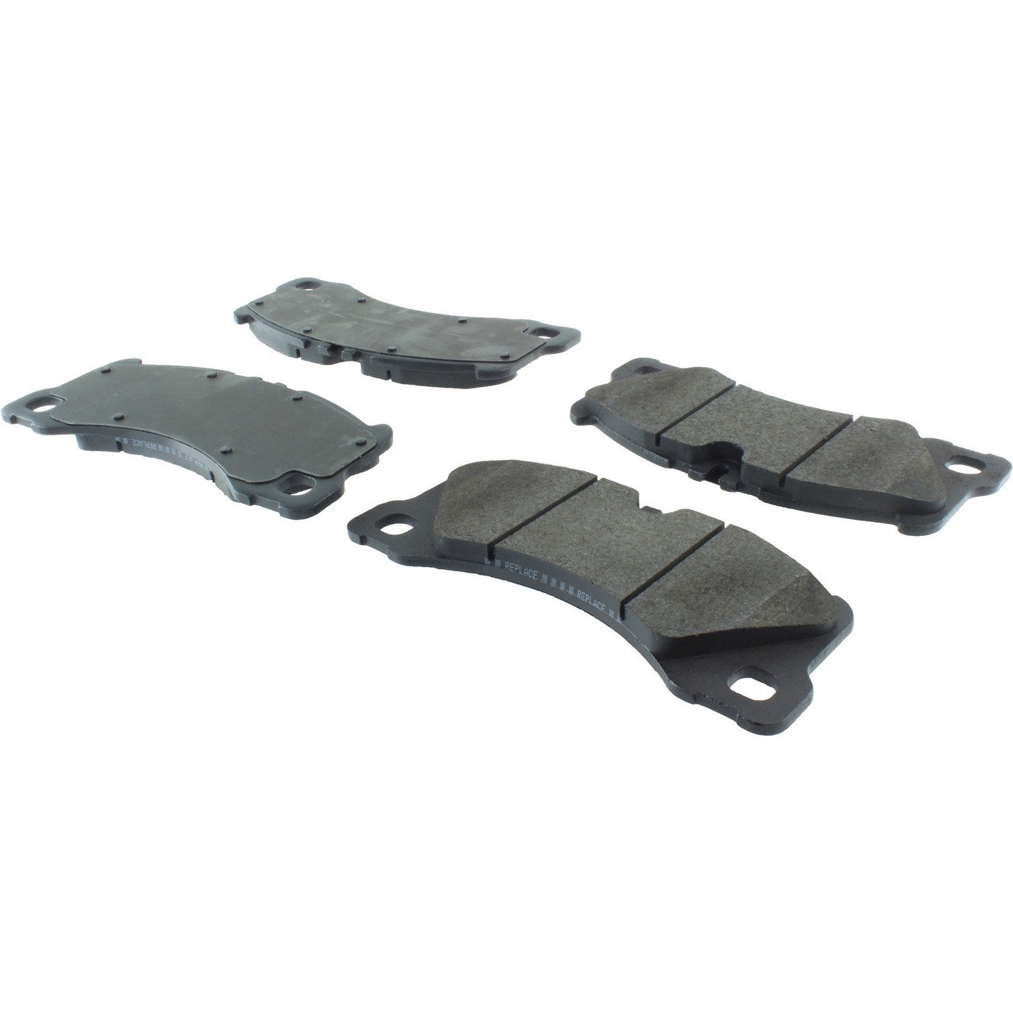 Stoptech PosiQuiet 08-10 Porsche Cayenne / 08 VW Touareg Semi-Metallic Front Brake Pads 104.13490