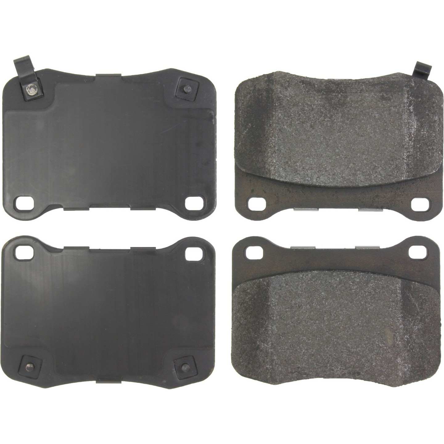 Stoptech PosiQuiet 08-14 Lexus IS F Semi Metallic Rear Brake Pads 104.13660