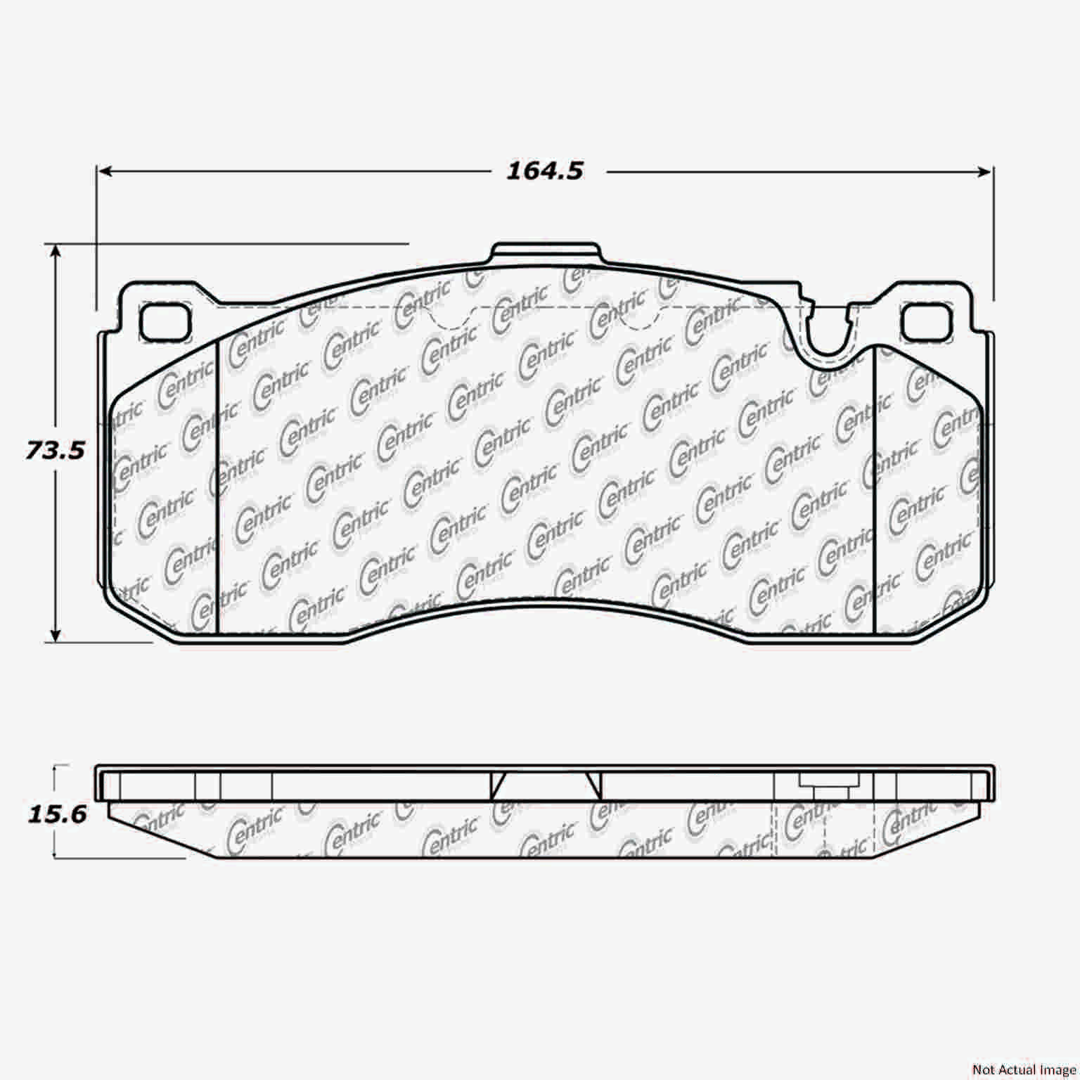 Stoptech PosiQuiet 07-10 BMW E82 135i Deluxe Plus Front Brake Brake Pads D1371 104.13710