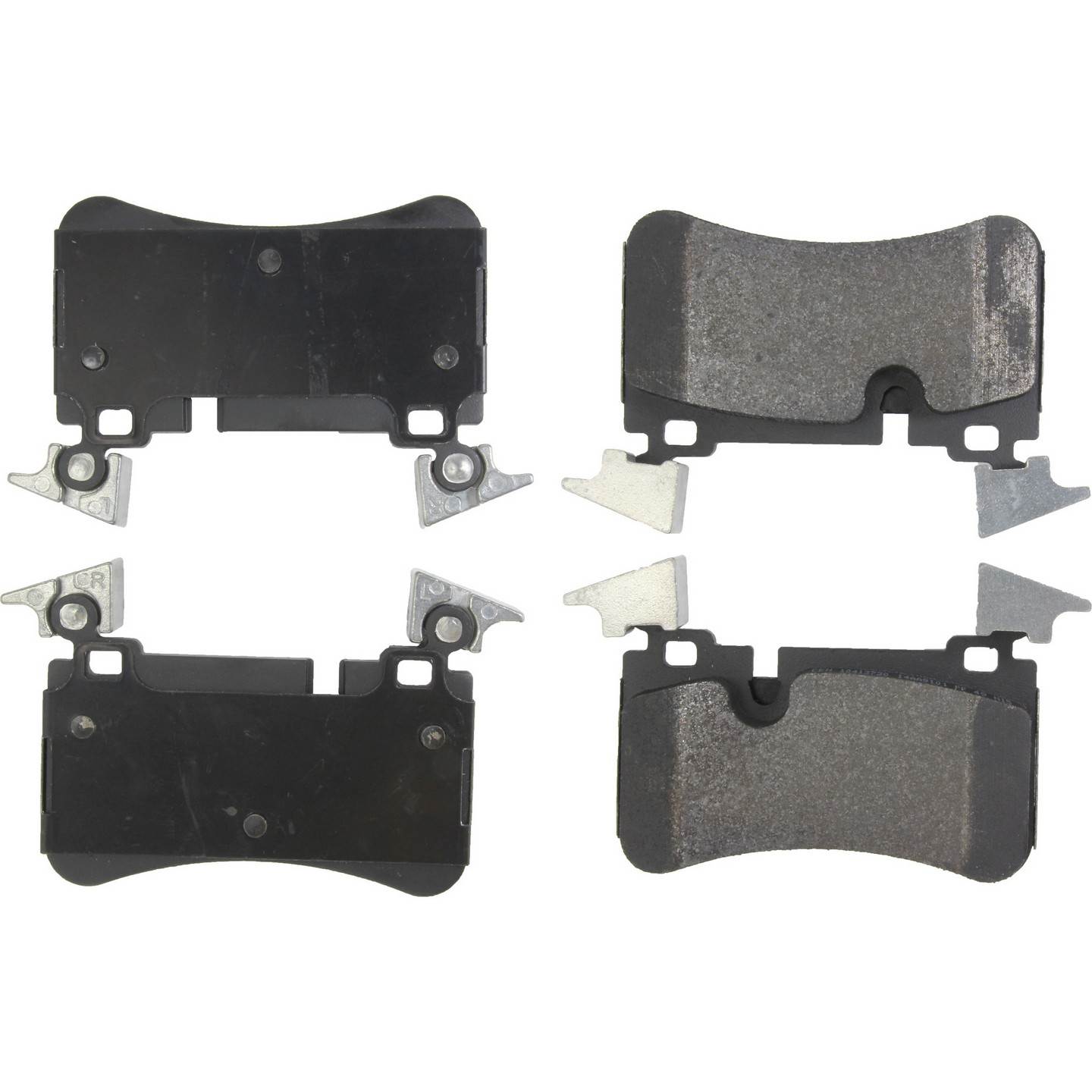 Stoptech PosiQuiet 08 Mercedes C63 AMG/07-09 CLS55/CLS63 AMG/07-09 E55/E63 AMG Semi-Metallic Rear Brake Pads 104.13730