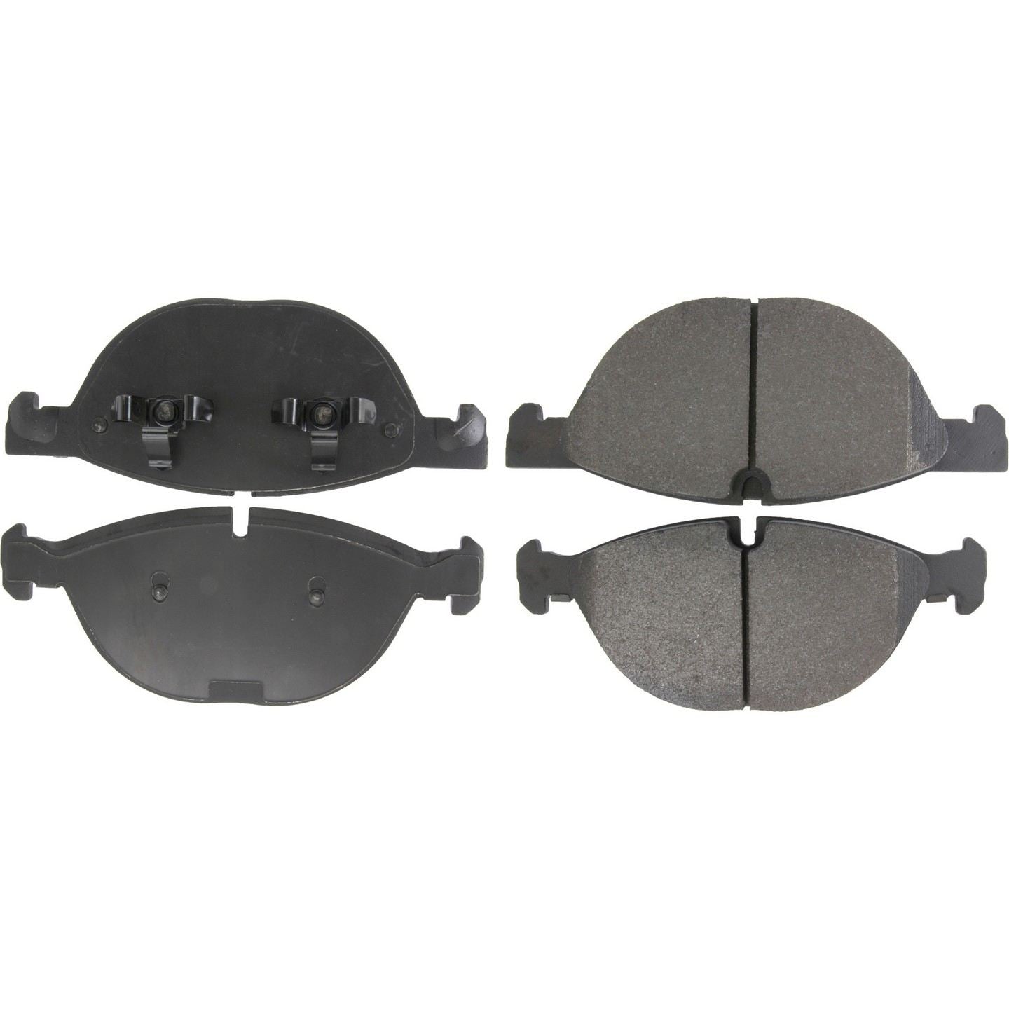 Stoptech PosiQuiet 08-18 BMW X6 Semi Metallic Front Brake Pads 104.13810