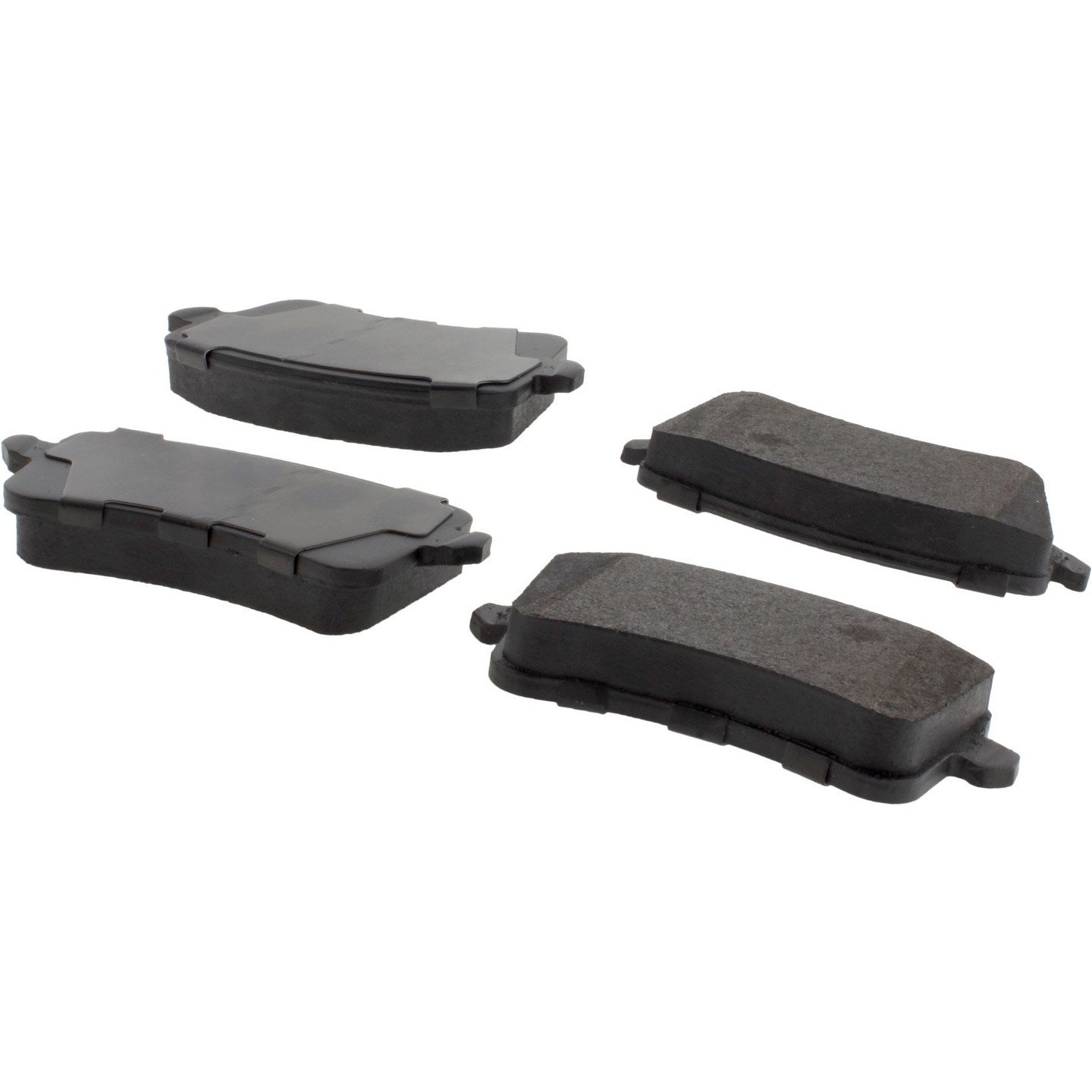 Stoptech PosiQuiet 10-12 Audi S4 Sedan/08-11 S5 Coupe/10-12 S5 Cabriolet Conv Rear Semi-Metallic Brake Pads 104.13861