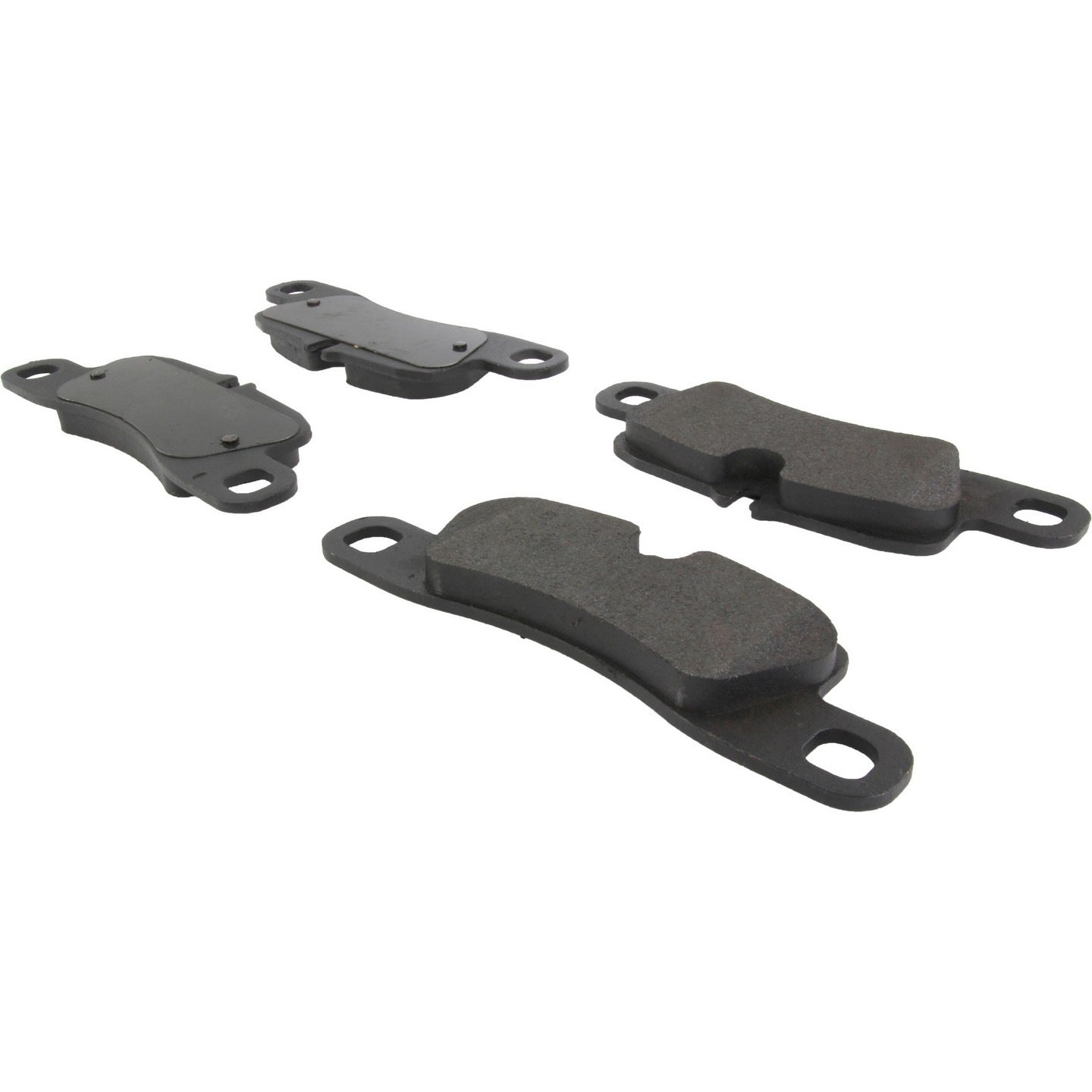 posi quiet semi-metallic brake pads with hardware  frsport 104.13901