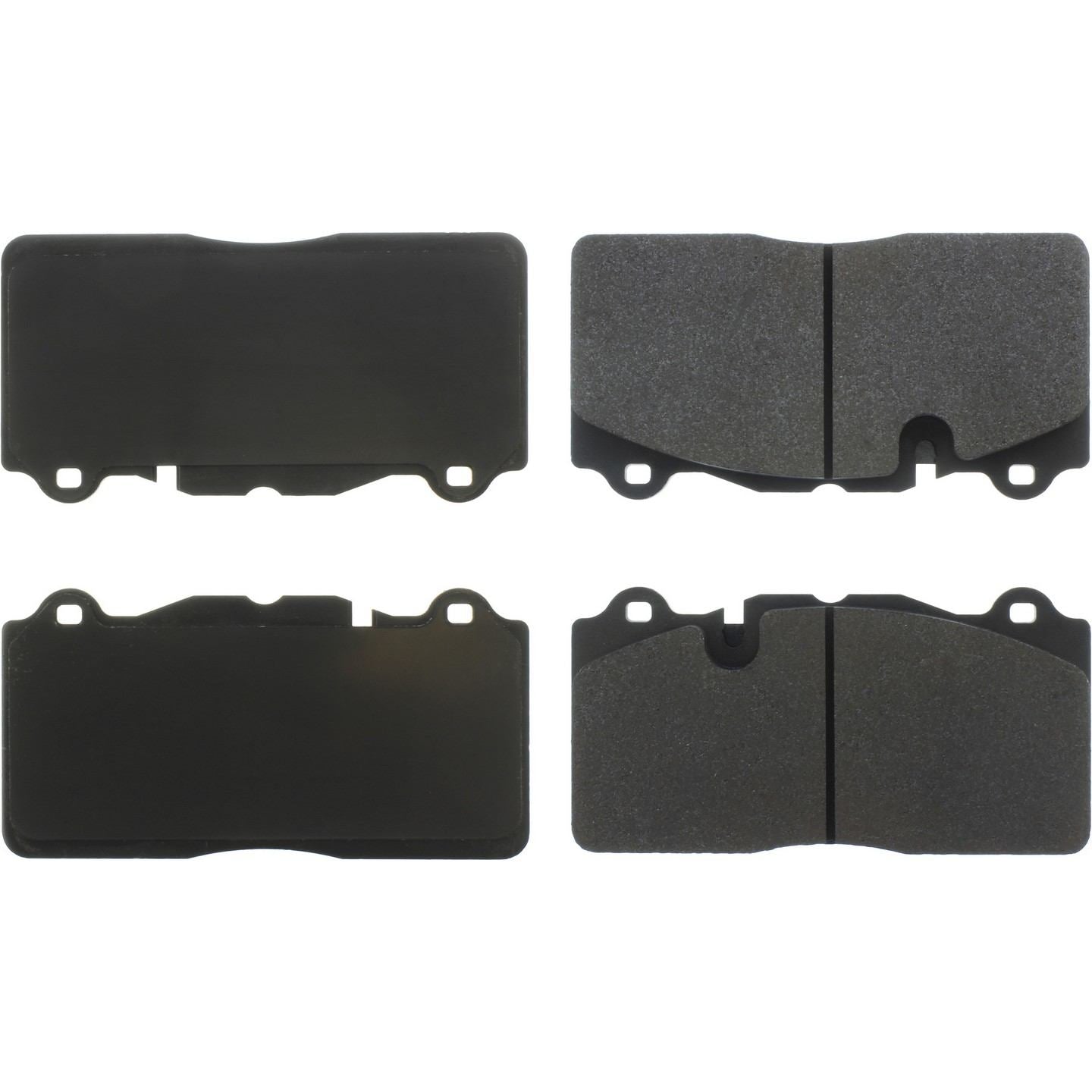 Stoptech PosiQuiet 09-13 / 15-19 Chevrolet Corvette Semi-Metallic Front Brake Pads 104.13950