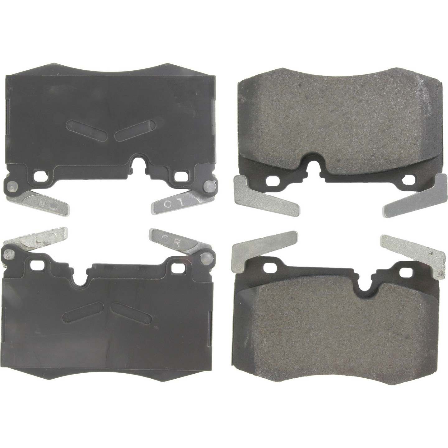 Stoptech Centric Posi-Quiet Semi-Metallic Brake Pads - Front 104.14030