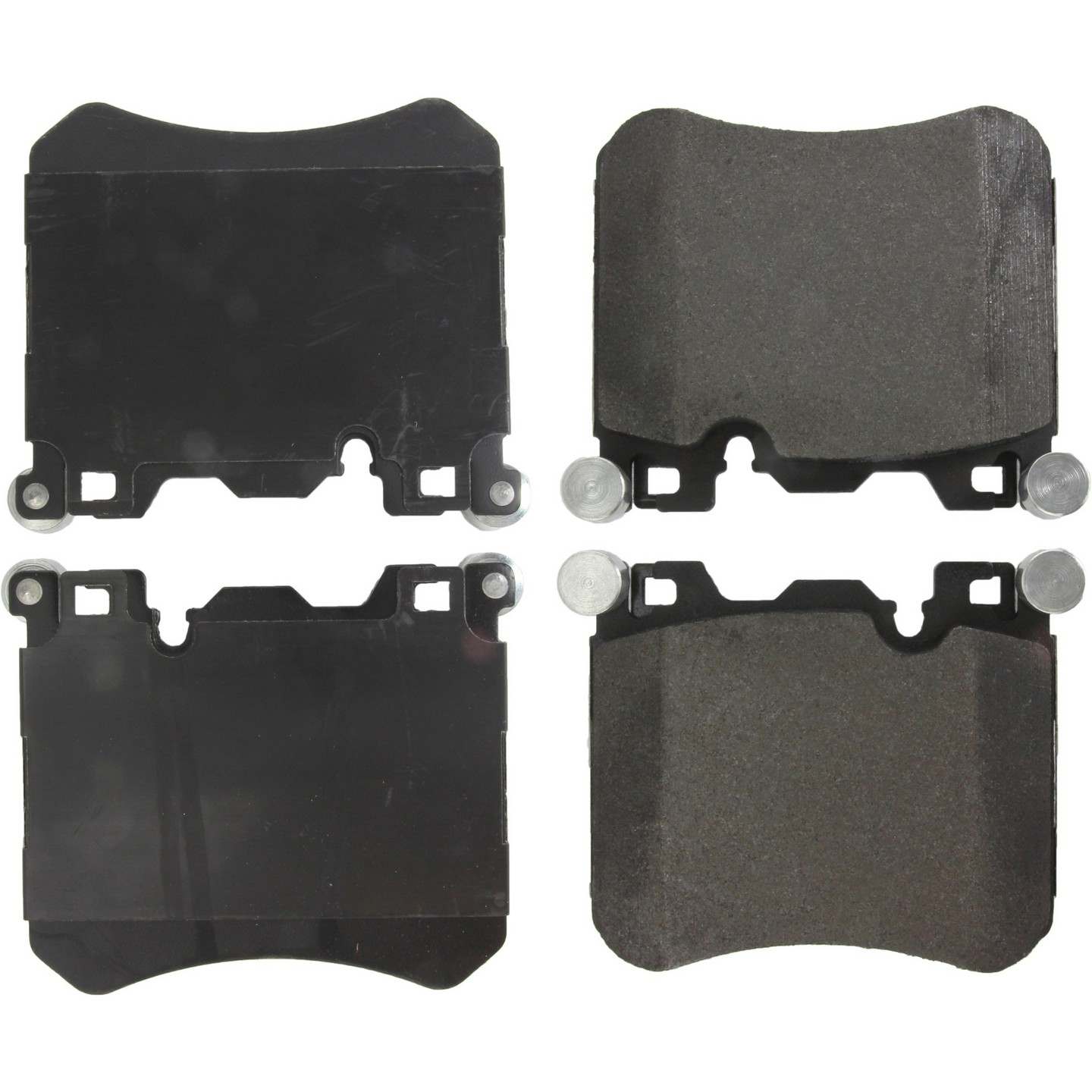 Stoptech PosiQuiet 10-13 BMW X5/X6 Front Semi-Metallic Brake Pads 104.14290