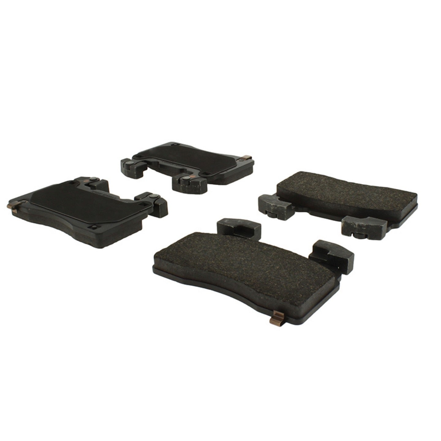 Stoptech PosiQuiet 12-14 Tesla Model S / 15-16 Cadillac CTS Semi-Metallic Front Brake Pads 104.14741