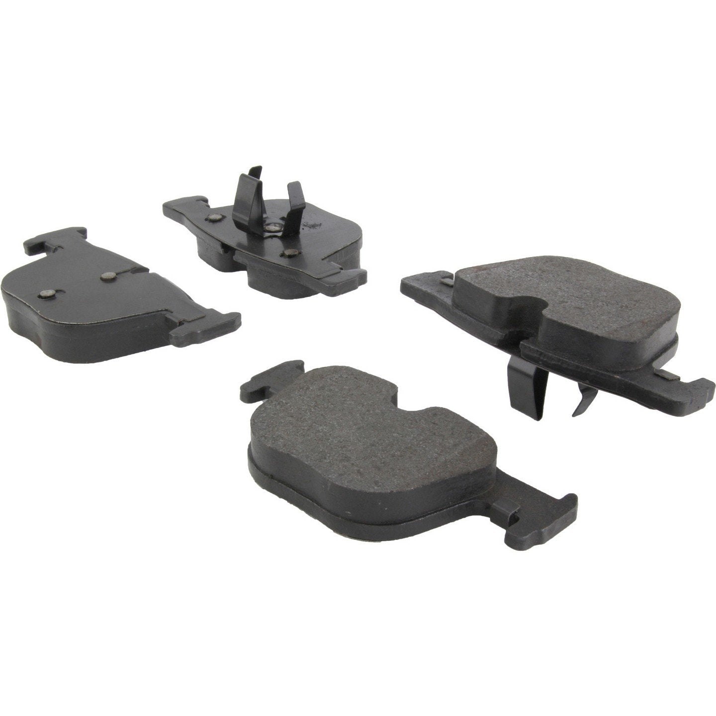 Stoptech Centric Posi-Quiet Semi-Metallic Brake Pads w/Hardware - Rear 104.16100