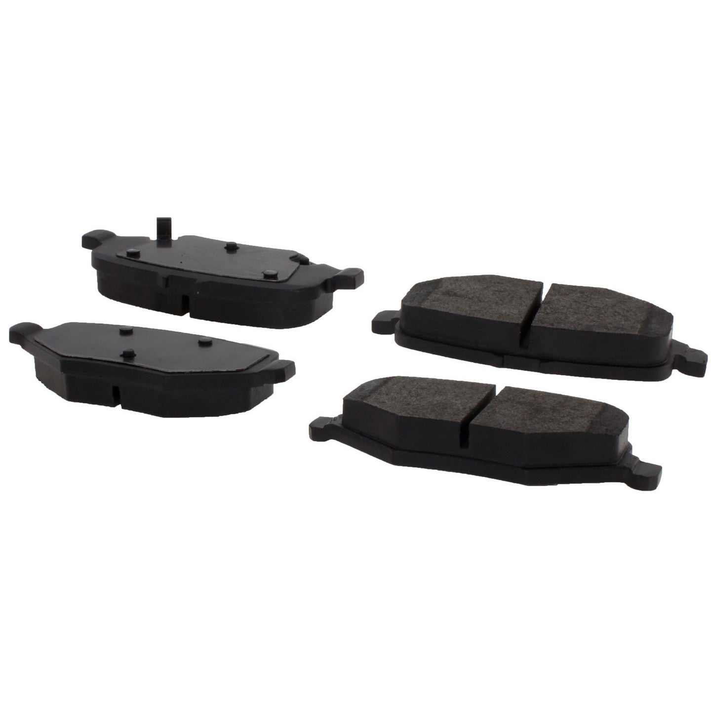 Stoptech Centric Posi-Quiet Semi-Metallic Brake Pads w/Hardware - Rear 104.16120