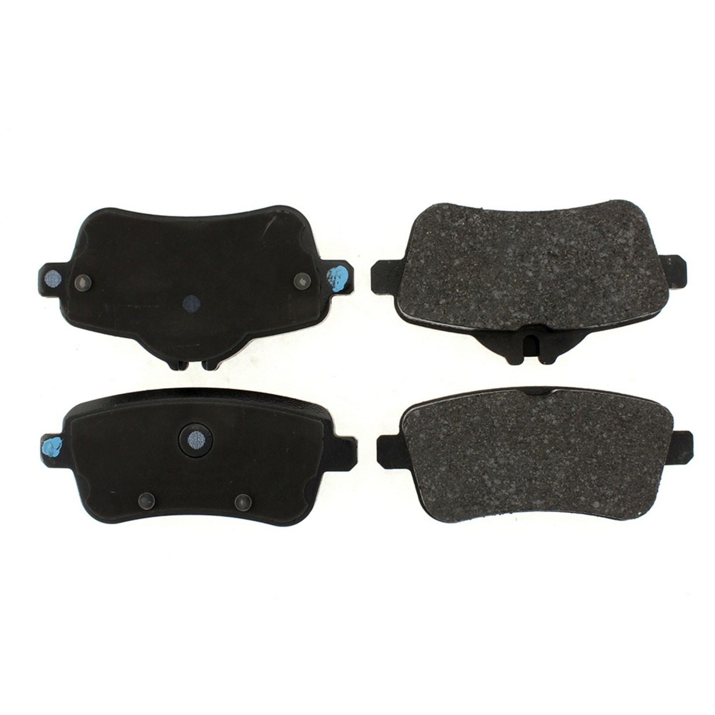 Stoptech Centric Posi-Quiet Semi-Metallic Brake Pads w/Hardware - Rear 104.16301