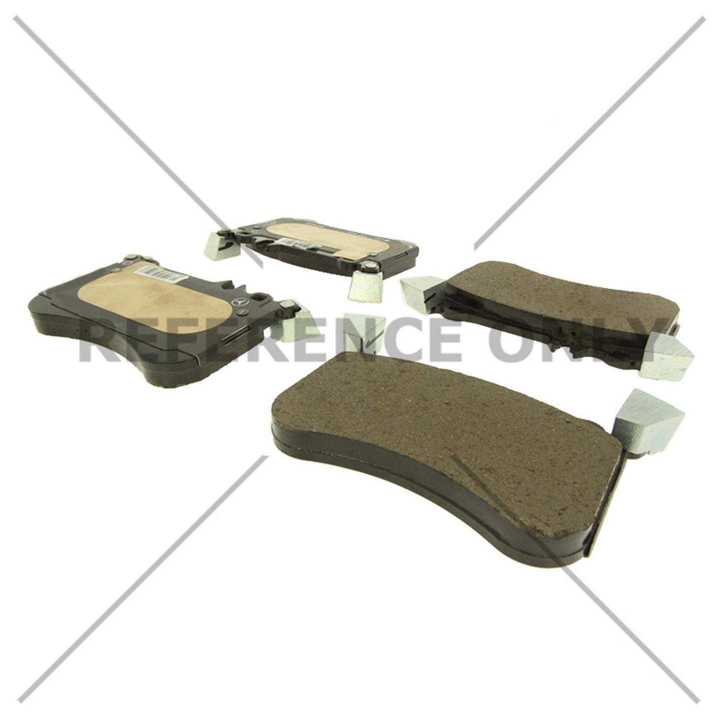 Stoptech PosiQuiet 10-15 Mercedes-Benz CL550 S550 SLK55 AMG Front Brake Pads 104.16340