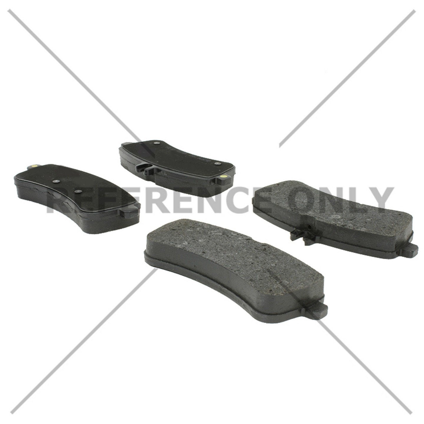 Stoptech PosiQuiet 13-19 Mercedes SL Class Premium Semi-Metallic Rear Brake Pads 104.16810