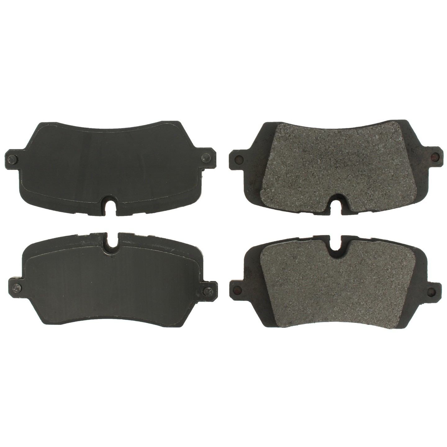 Posi Quiet Semi-Metallic Brake Pads with Hardware  top view frsport 104.16920