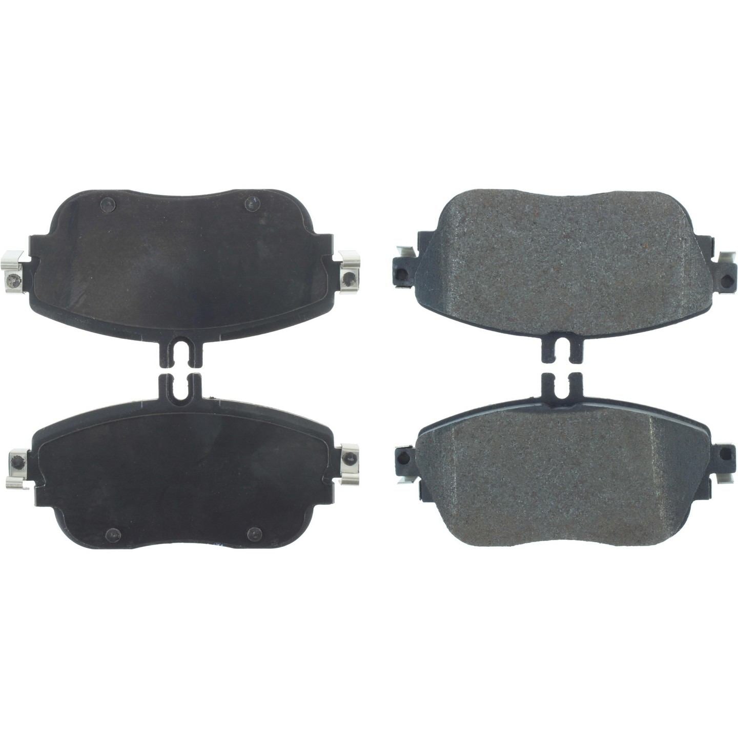 Posi Quiet Semi-Metallic Brake Pads with Hardware  top view frsport 104.16940