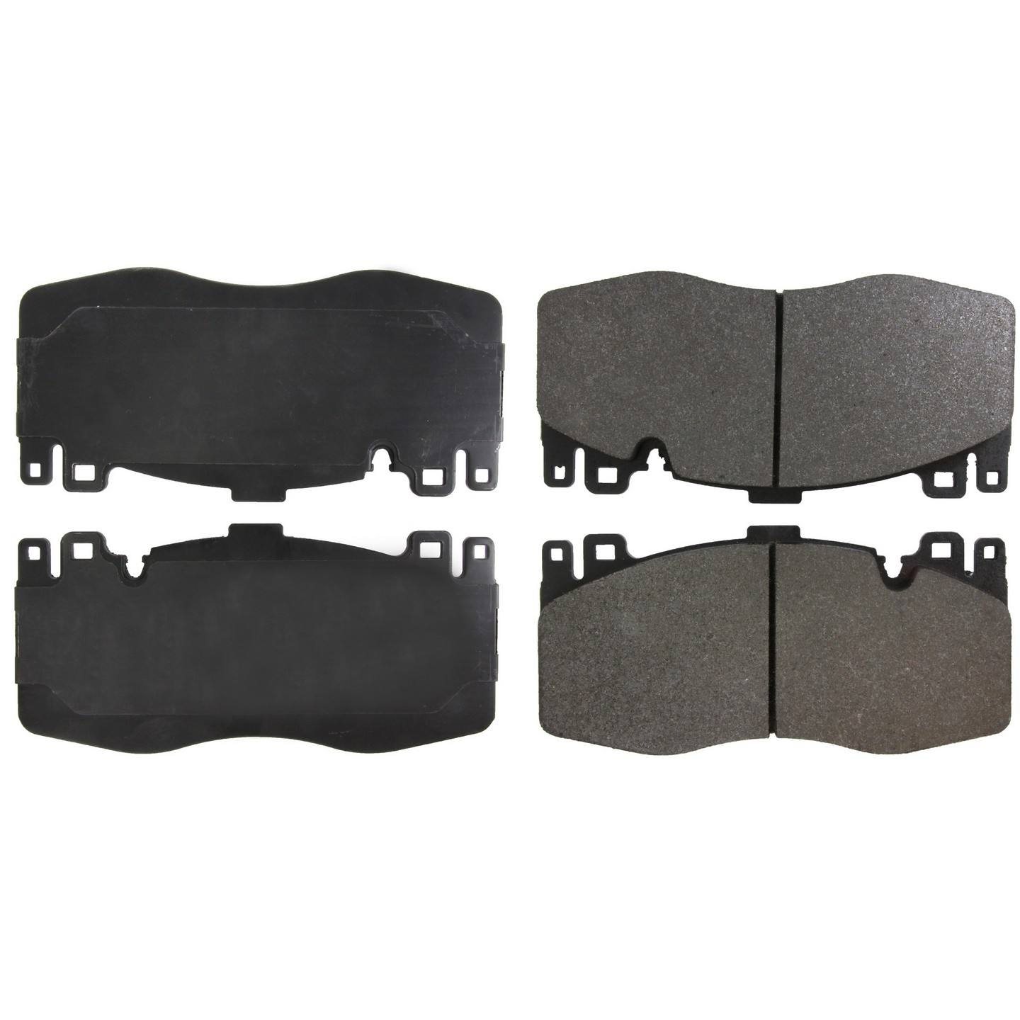 Stoptech PosiQuiet 13-16 BMW M5 / 12-18 BMW M6 Premium Semi-Metallic Front Brake Pads 104.17380