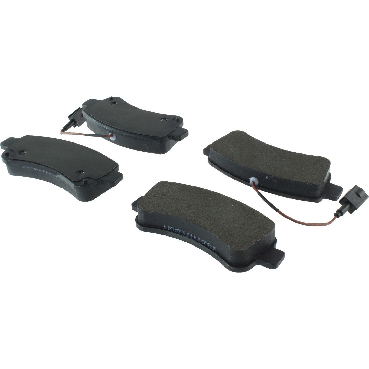 posi quiet semi-metallic brake pads with hardware  frsport 104.17461