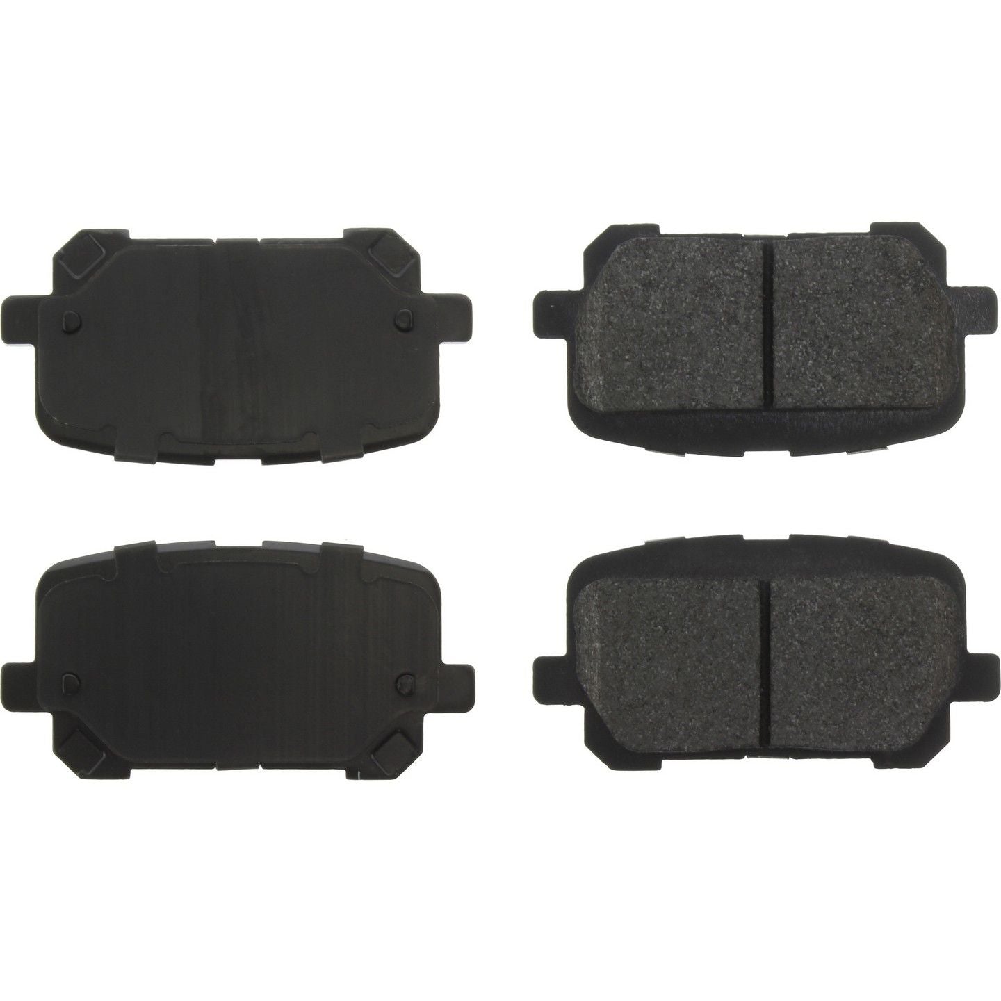 Stoptech Centric Posi-Quiet Semi-Metallic Brake Pads w/Hardware - Rear 104.17660