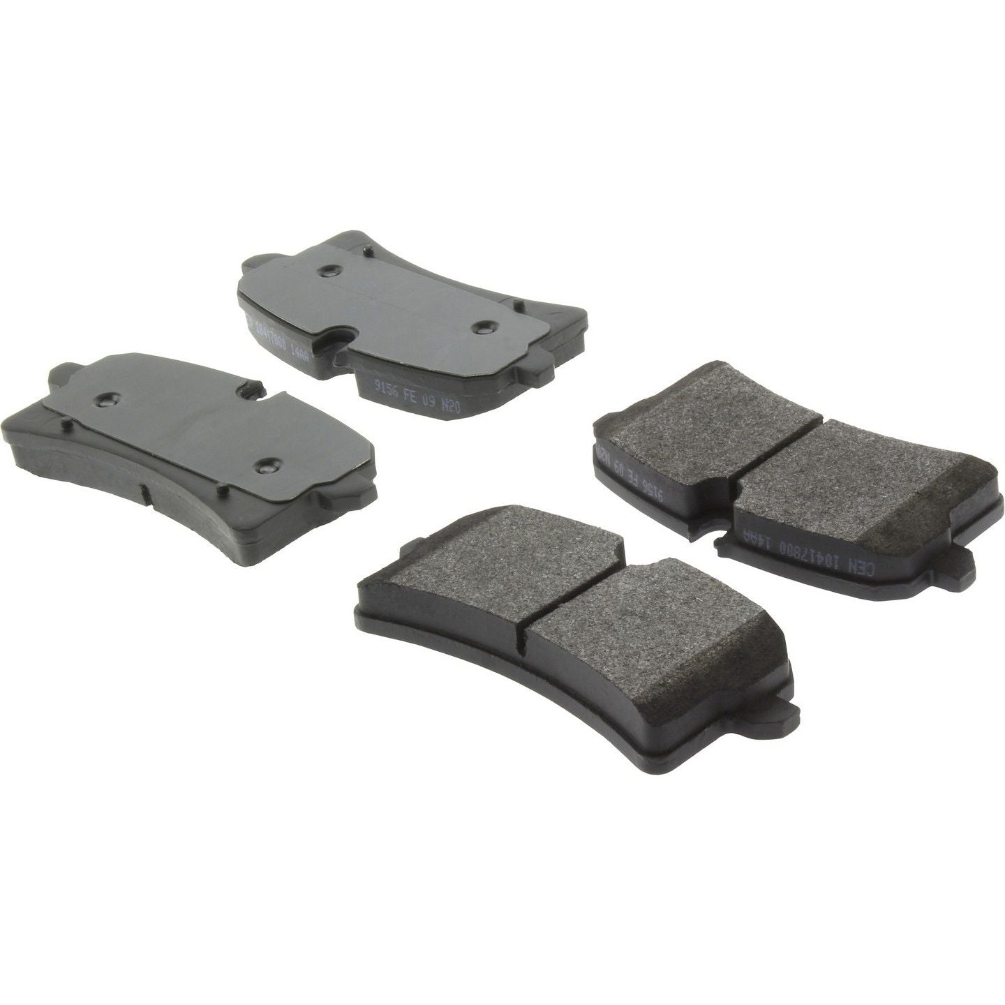 Stoptech PosiQuiet 2016 Audi A8/S8 / 2016 Porsche Macan Metallic Rear Brake Pads 104.17800