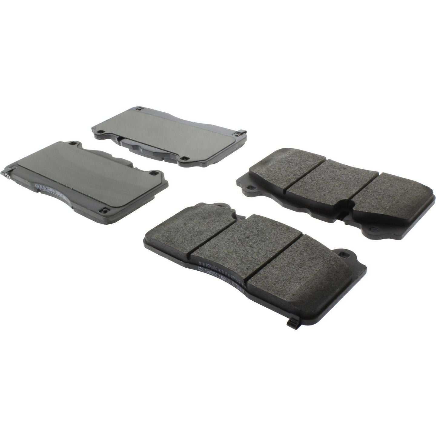 Stoptech Centric Posi-Quiet 16-18 Chevrolet Camaro / 16-18 Cadillac CTS Semi-Metallic Front Brake Pads 104.18350