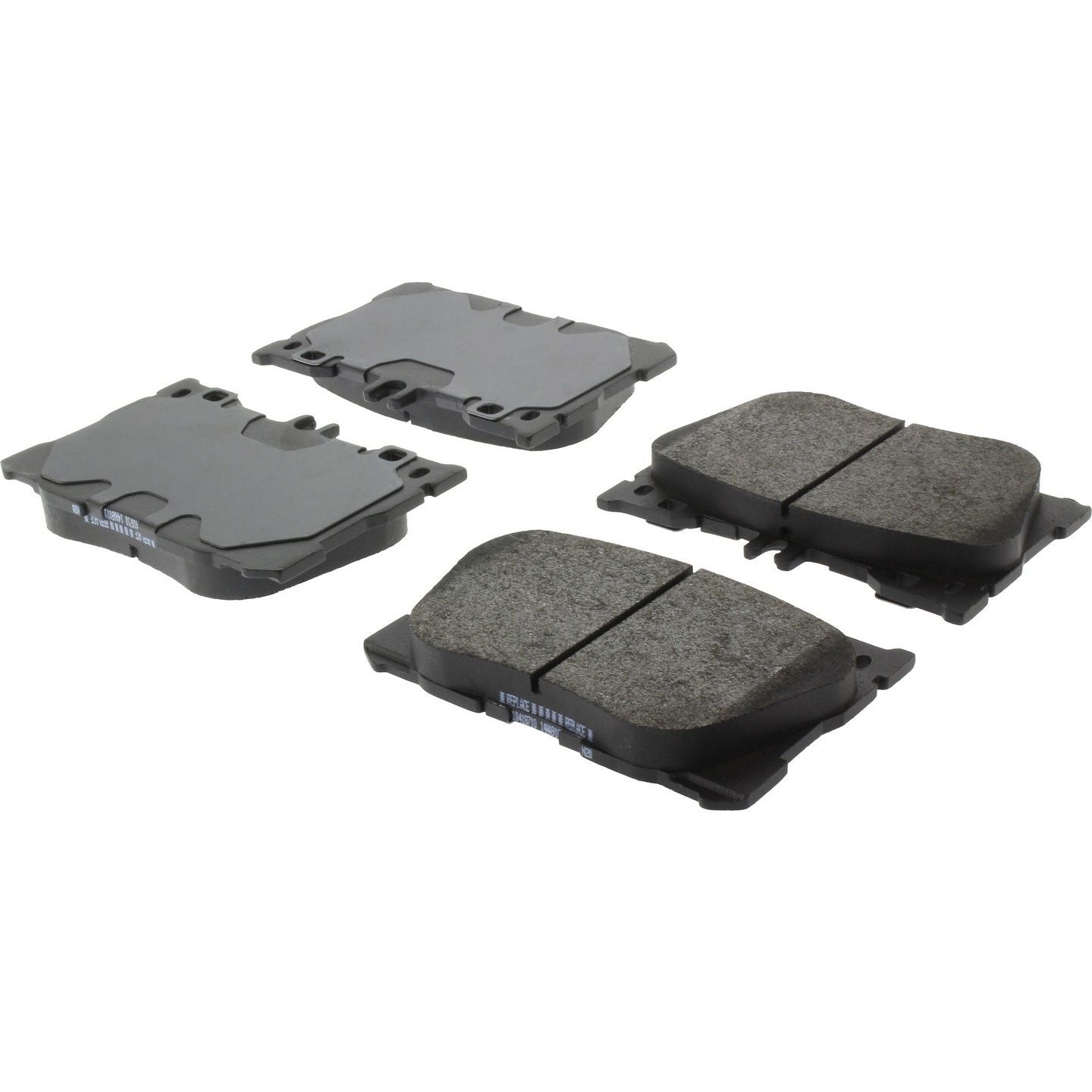 Stoptech Centric Posi-Quiet Semi-Metallic Brake Pads - Front/Rear 104.18710