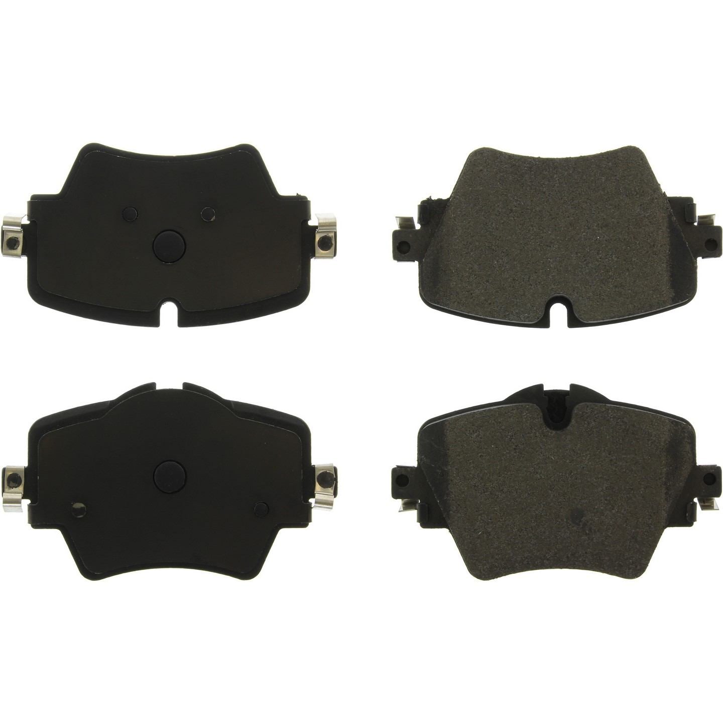 Posi Quiet Semi-Metallic Brake Pads  top view frsport 104.18920