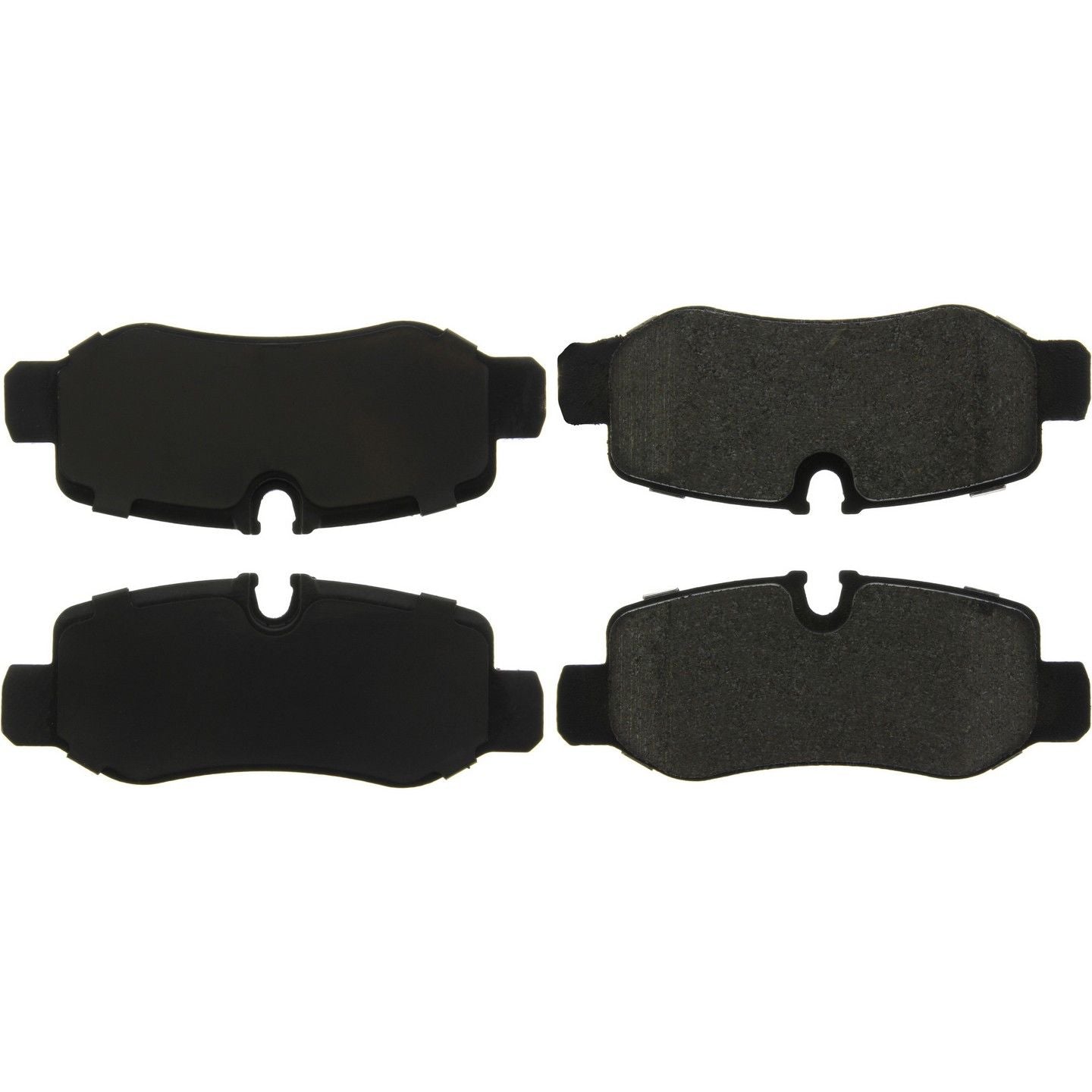 Posi Quiet Semi-Metallic Brake Pads  top view frsport 104.18930