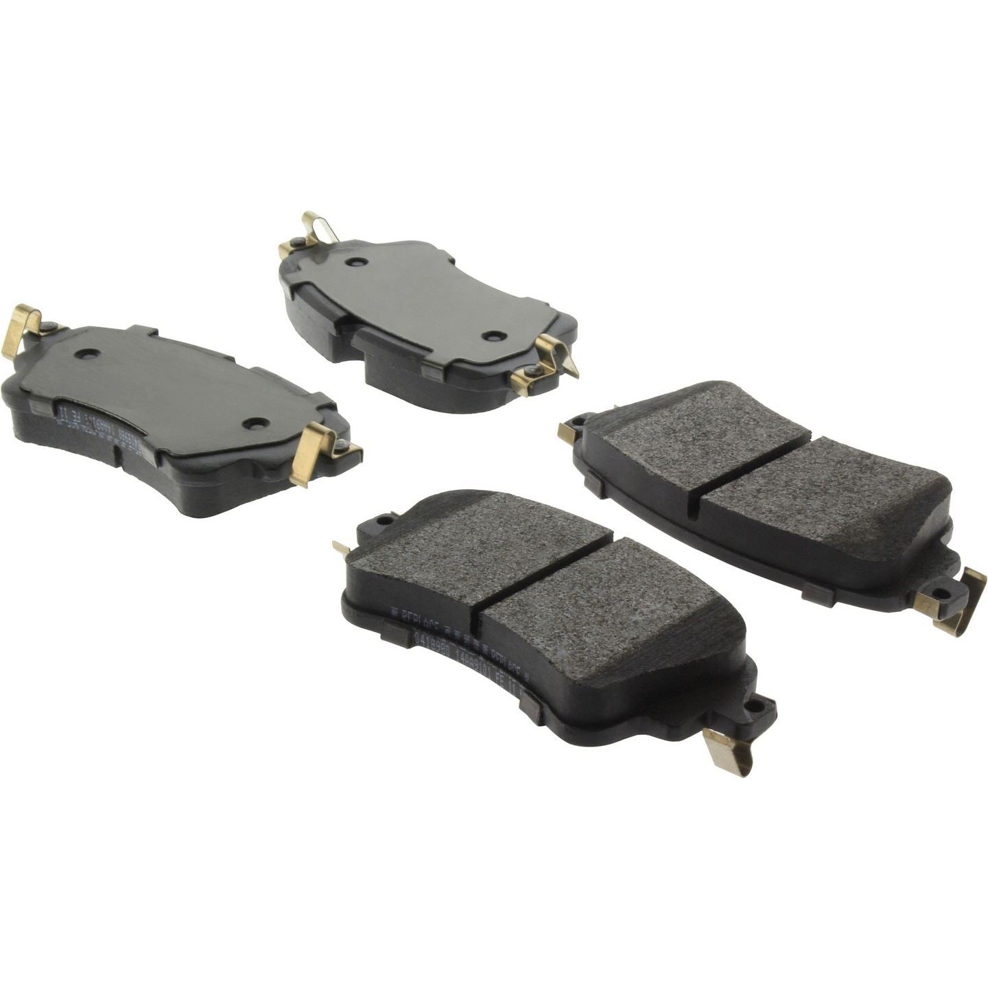 Stoptech PosiQuiet 16-19 Audi Q7 Premium Semi-Metallic Rear Brake Pads 104.18980