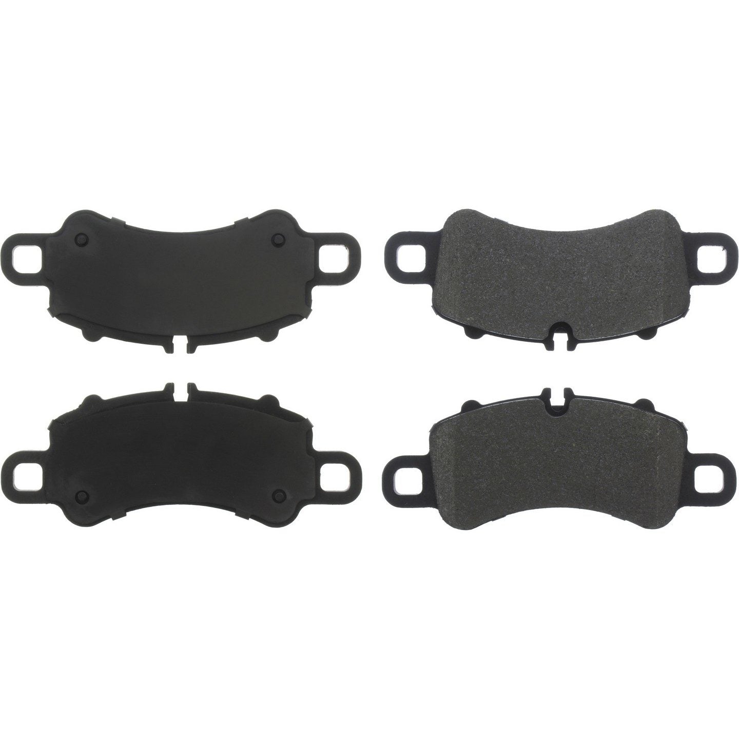 Posi Quiet Semi-Metallic Brake Pads  top view frsport 104.19050